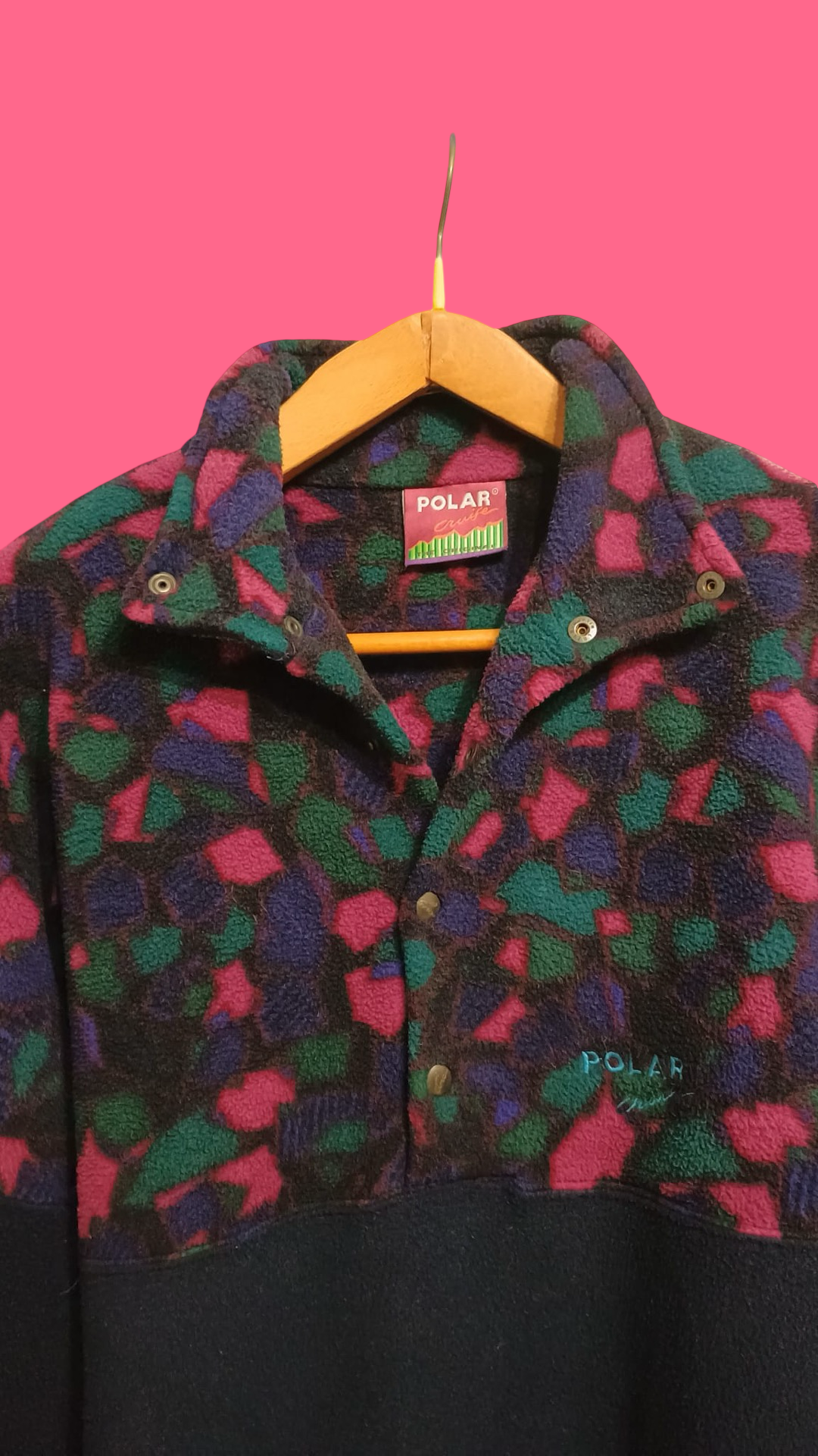 Vintage Multicolor Fantasy 90's Fleece Unisex Size XL