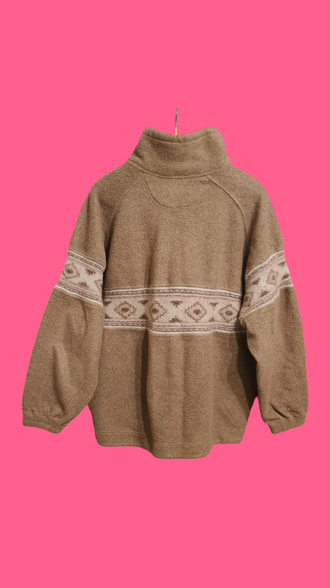 Vintage Multicolor Fantasy 90's Fleece Unisex Size L