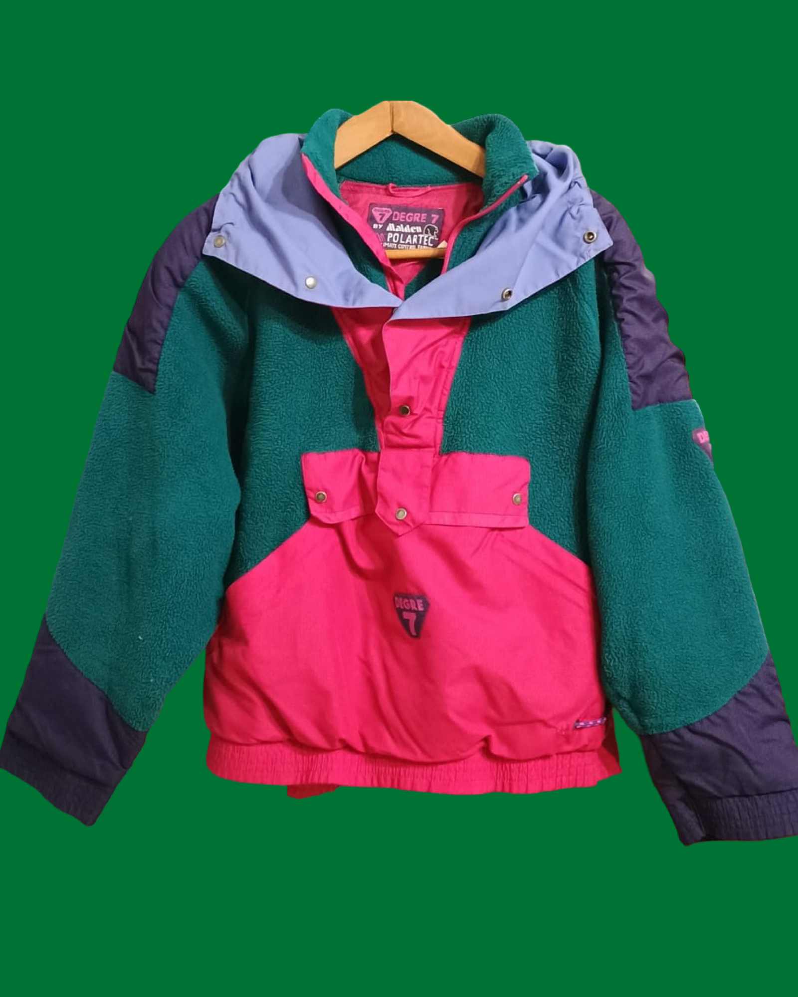 Vintage Multicolor Fantasy 90's Fleece Unisex Size L