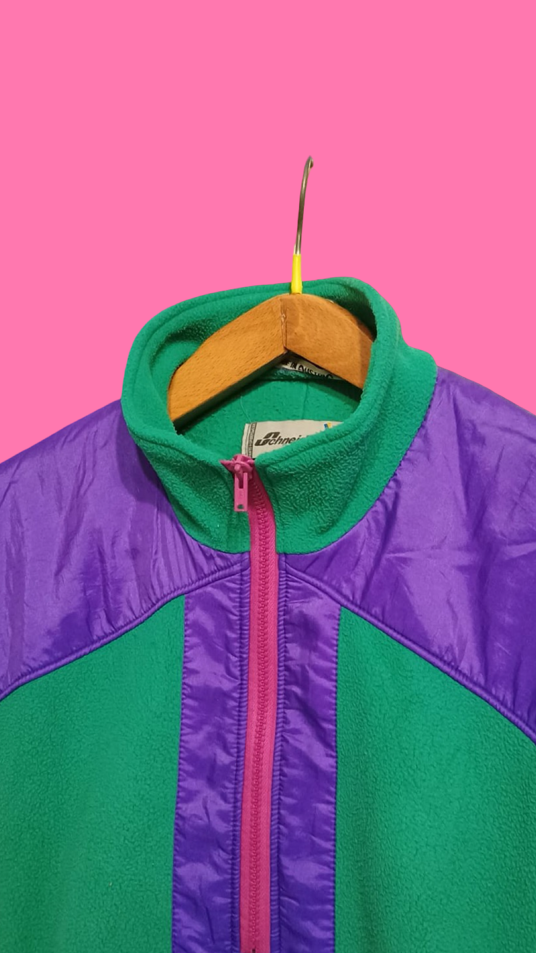 Vintage Multicolor Fantasy 90's Fleece Unisex Size L