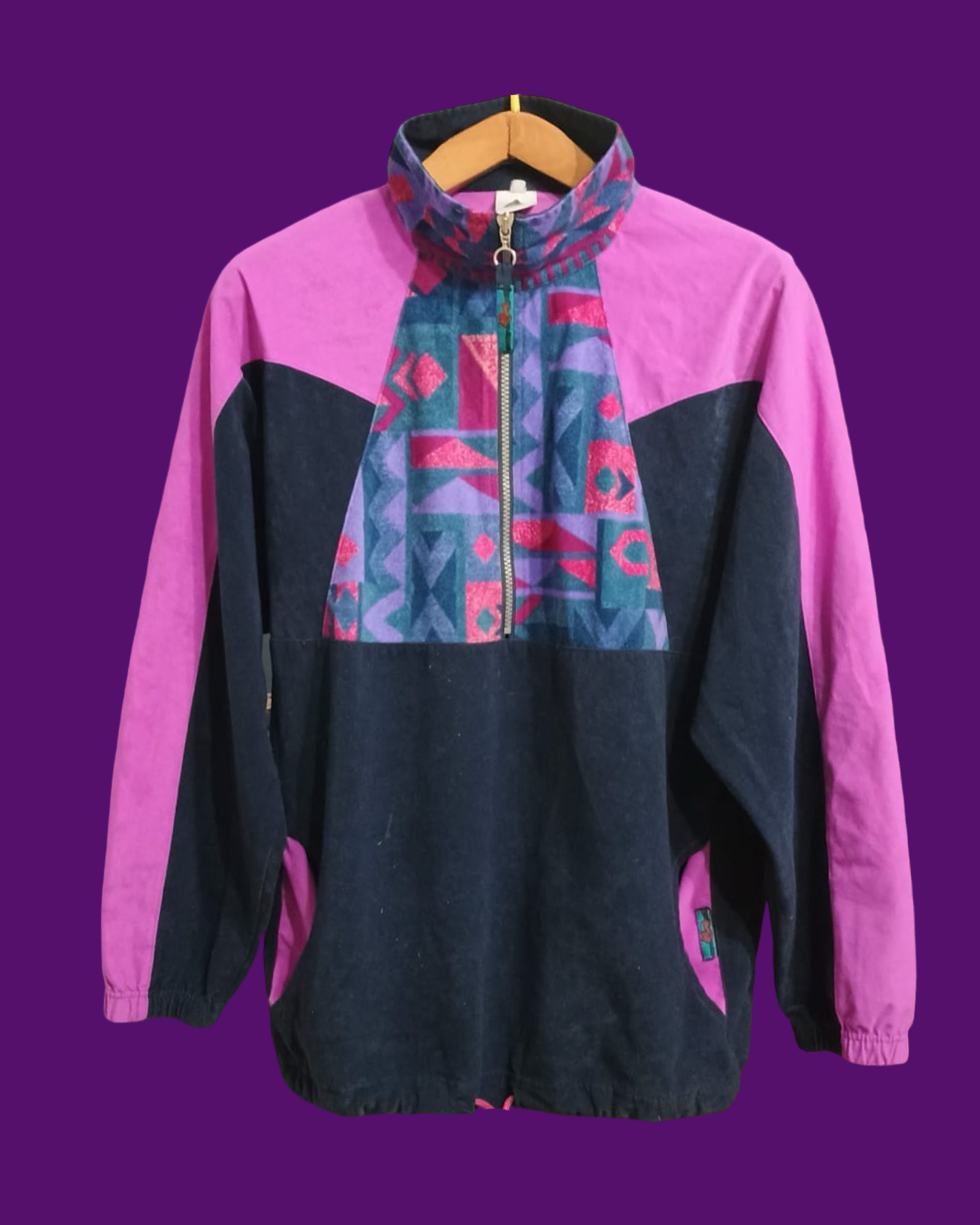 Vintage Multicolor Fantasy 90's Sweatshirt Unisex Size L