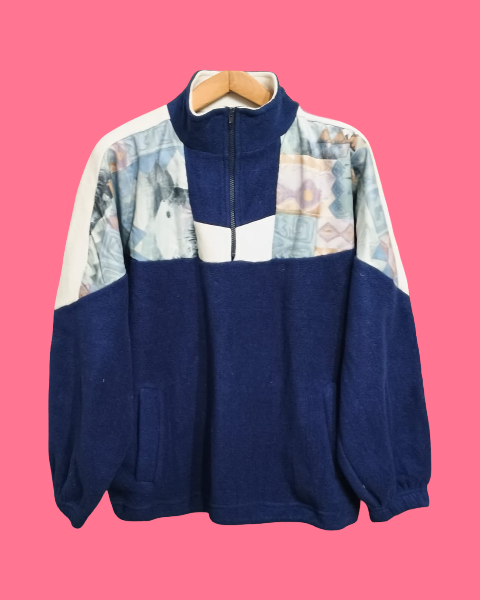 Vintage Multicolor Fantasy 90's Sweatshirt Unisex Size M