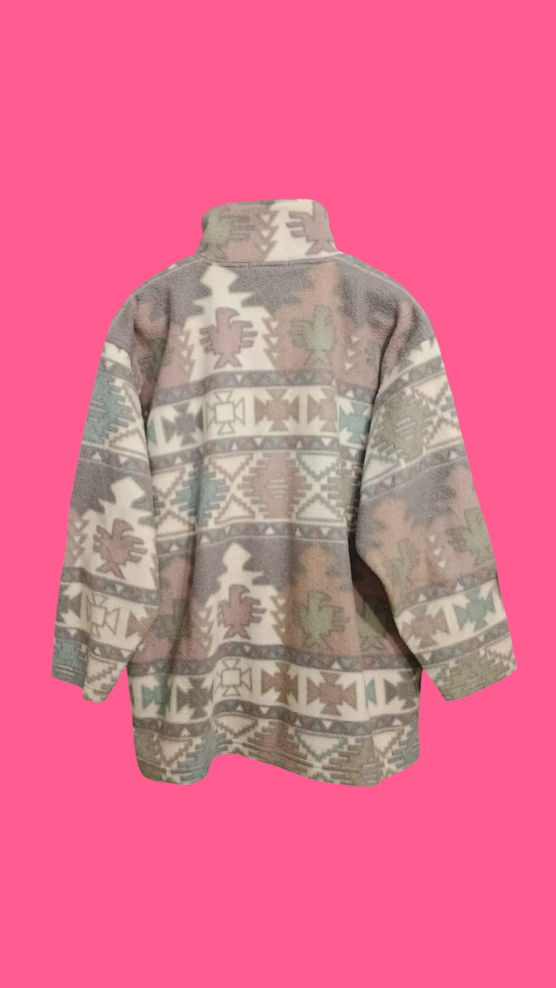 Vintage Multicolor Fantasy 90's Fleece Unisex Size XL