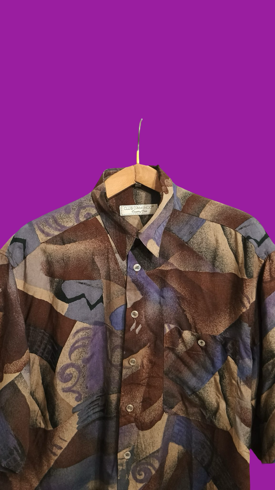 Vintage Multicolor Fantasy 90's Shirt Unisex Size L