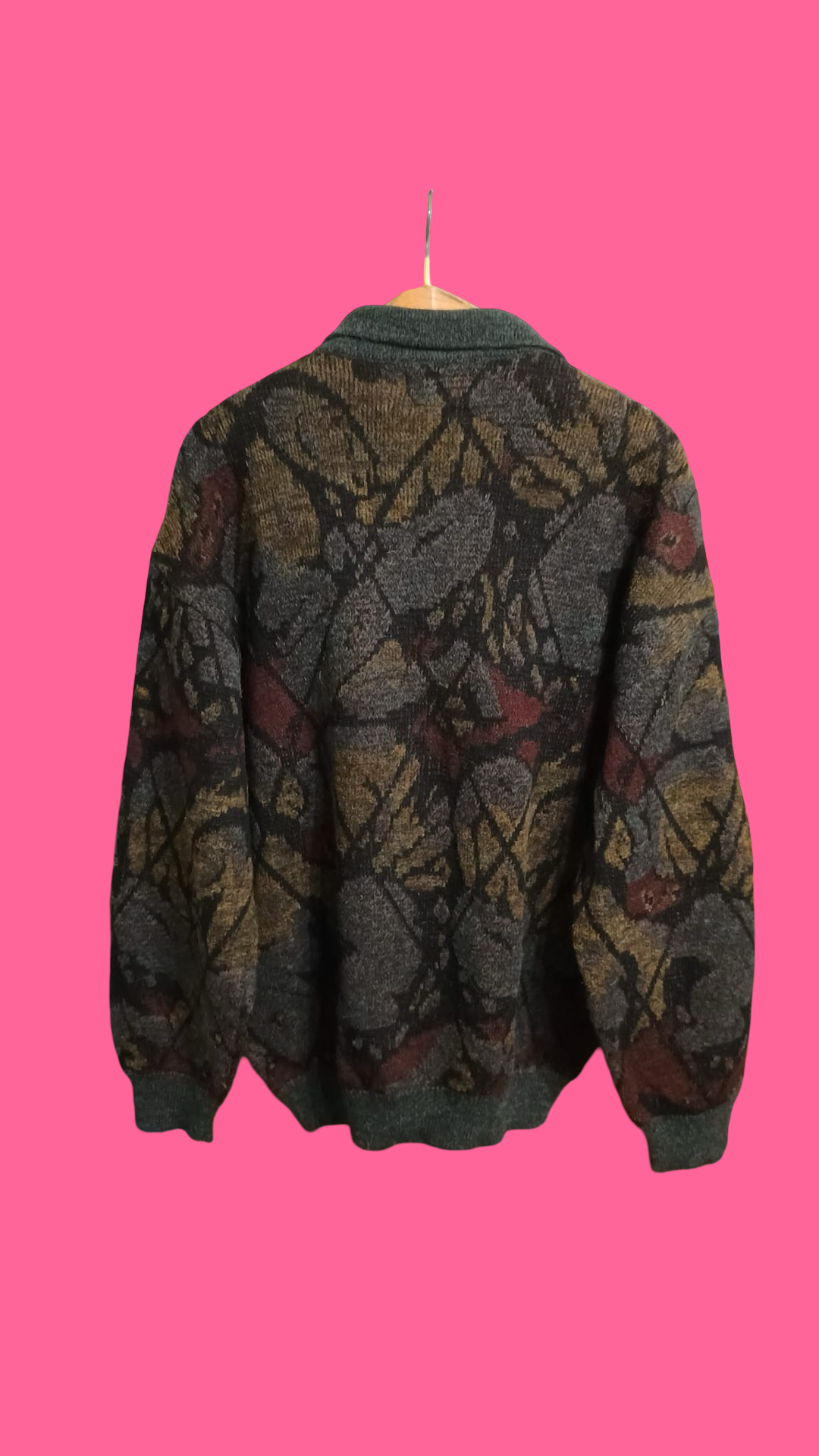 Vintage Multicolor Fantasy 90's Sweater Unisex Size XL