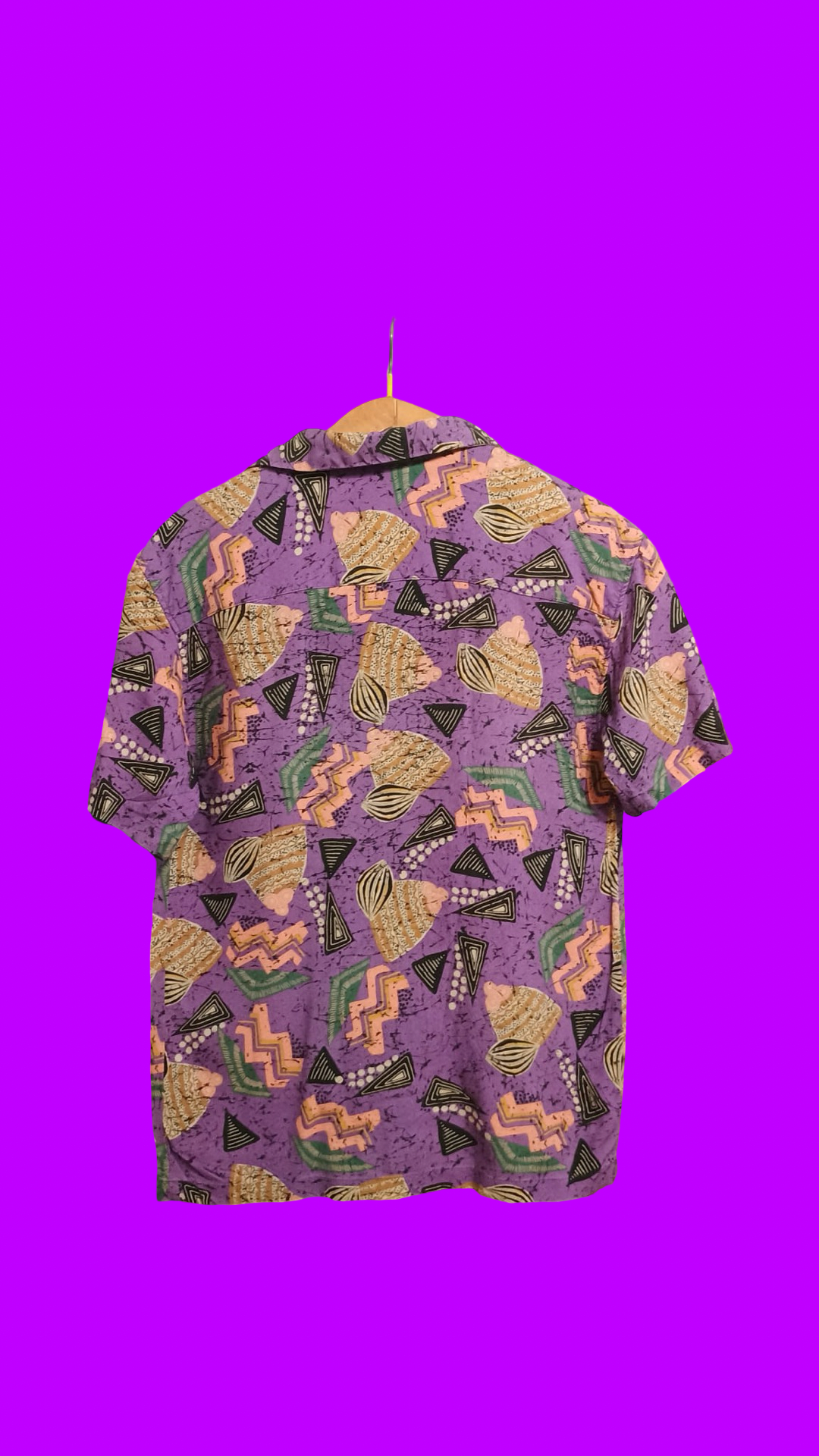 Vintage Style Multicolor Fantasy Shirt Unisex Size S