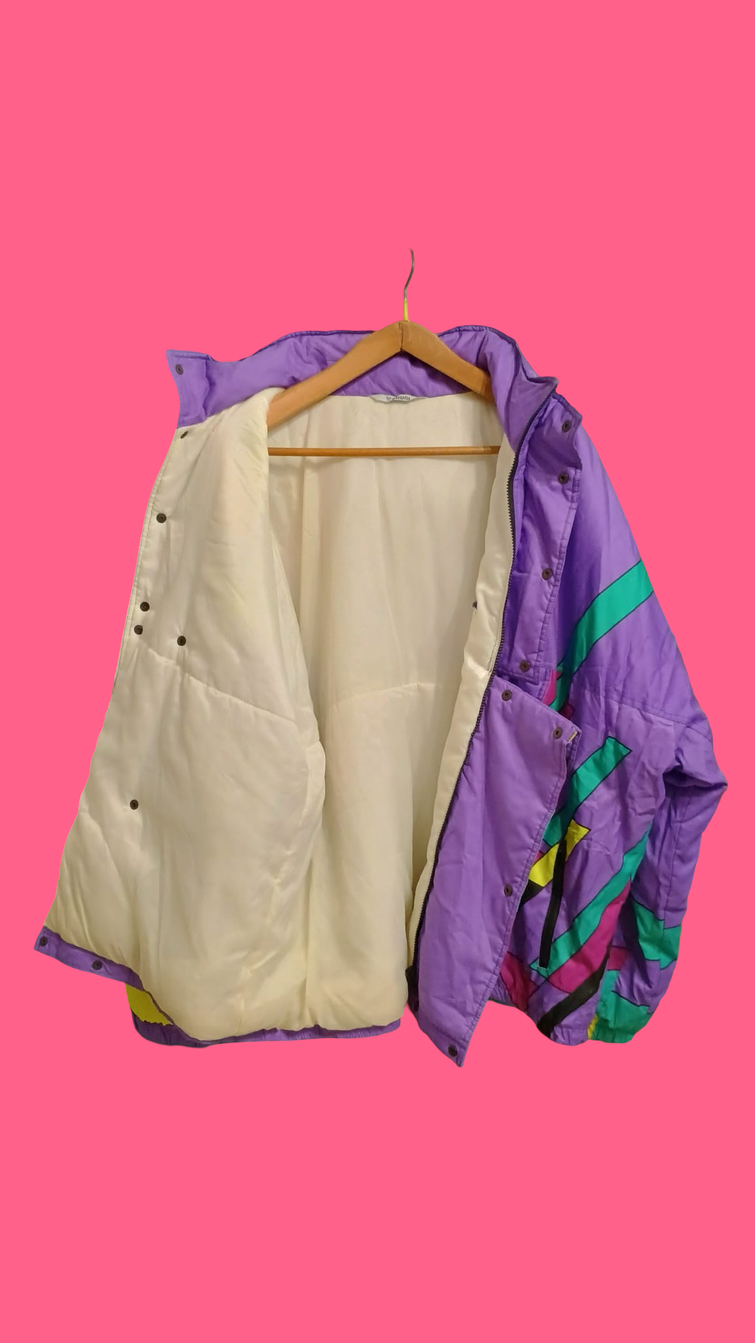 Vintage Multicolor Fantasy 90's Snow Jacket Unisex Size XL