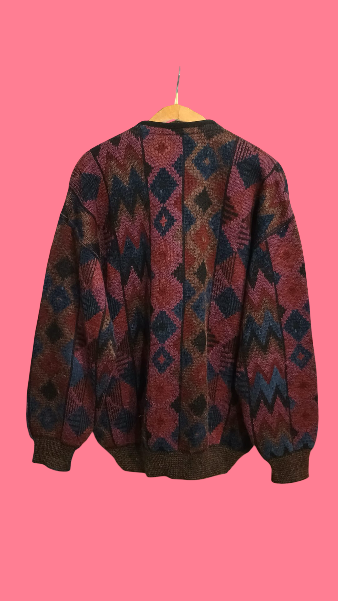 Vintage Multicolor Fantasy 90's Sweater Unisex Size XL