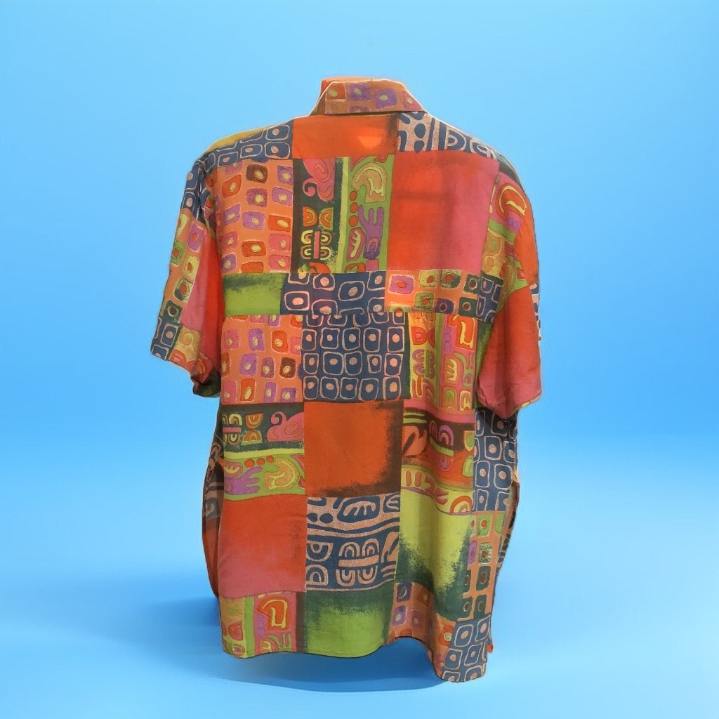 Vintage Multicolor Fantasy Shirt Unisex Size M/L