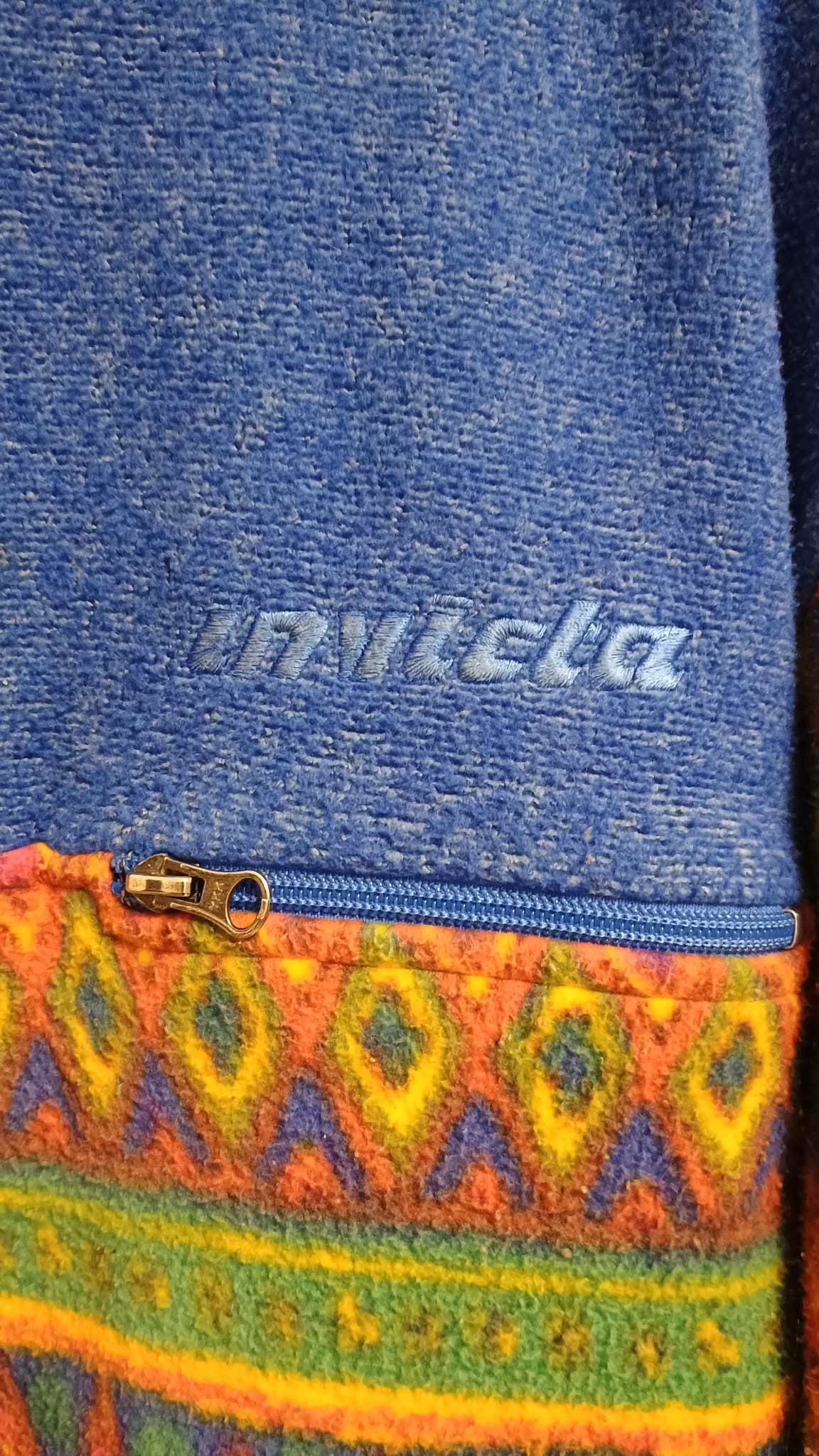 Vintage Multicolor Fantasy 90's Fleece Unisex Size M