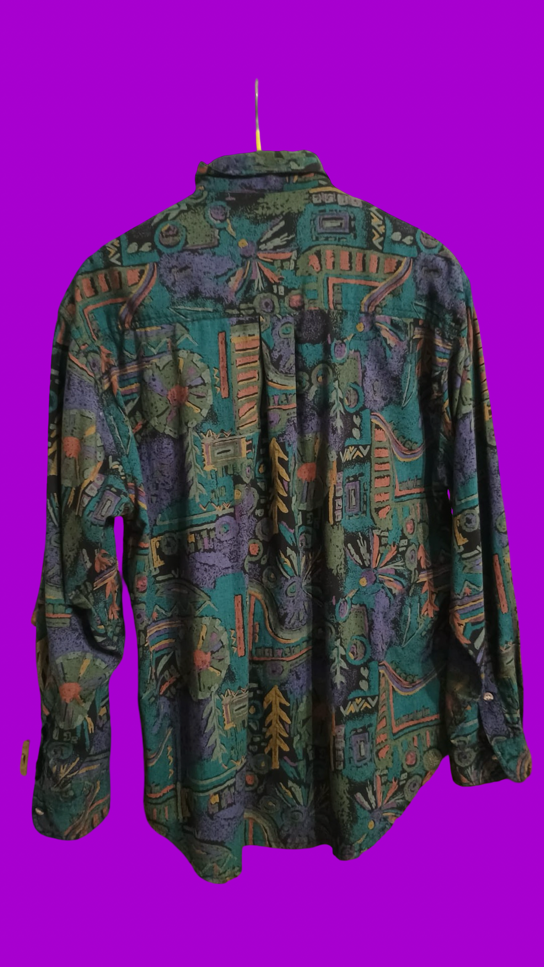 Vintage Multicolor Fantasy 90's Shirt Unisex Size L