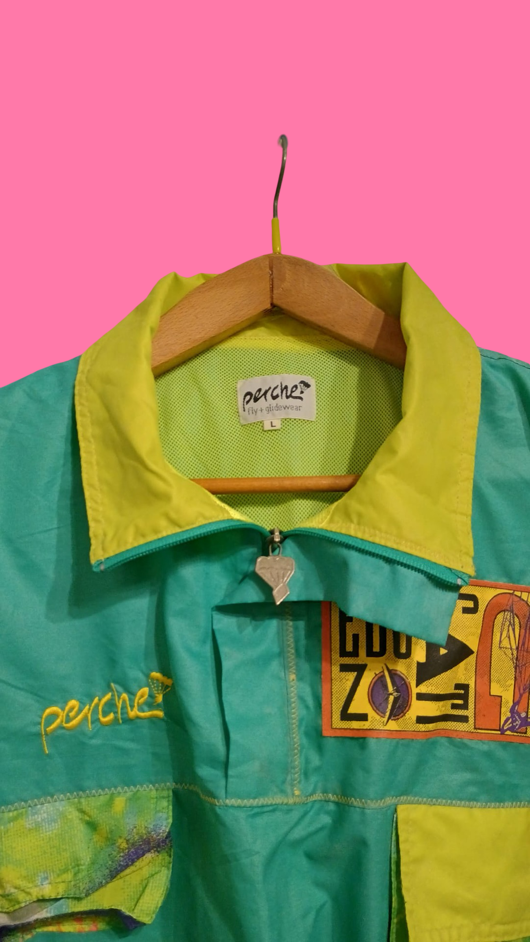 Vintage Multicolor Fantasy 90's Sweatshirt Unisex Size L