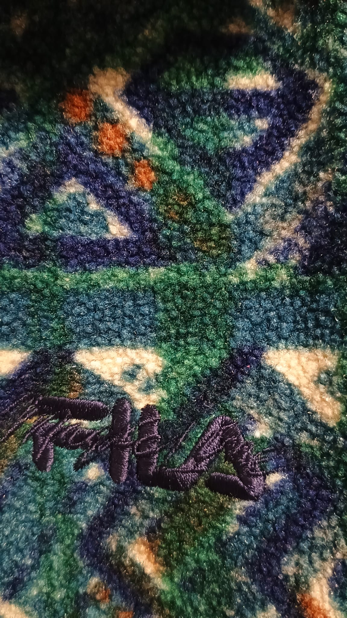 Vintage Multicolor Fantasy 90's Fila Fleece Unisex Size M