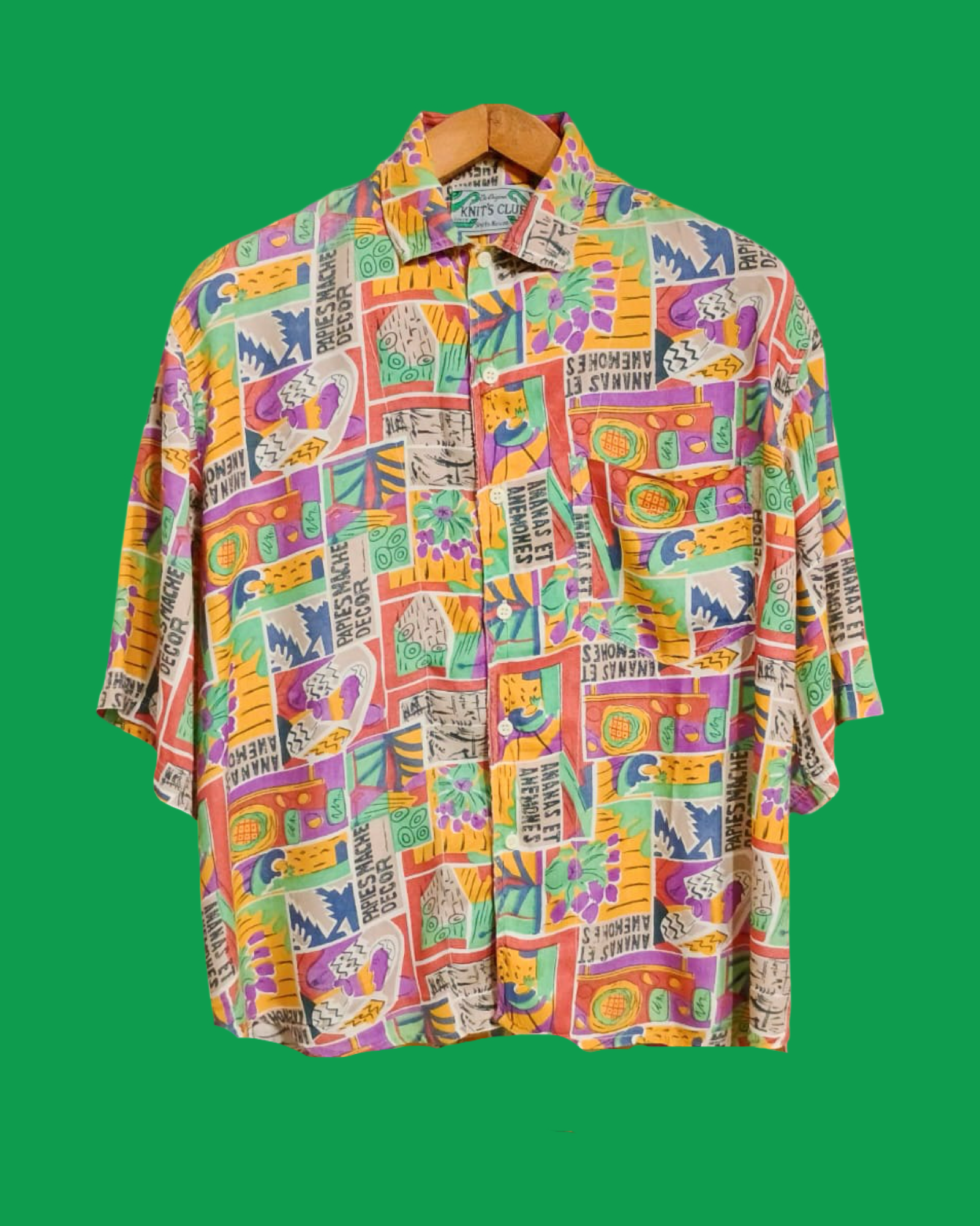 Vintage Multicolor Fantasy 90's Shirt Unisex Size M