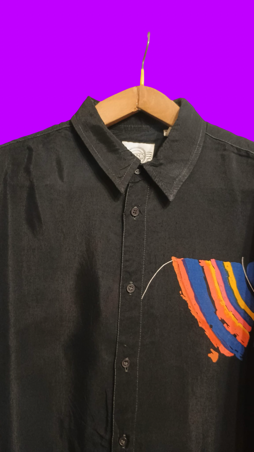 Vintage Multicolor Fantasy 90's Shirt Unisex Size L