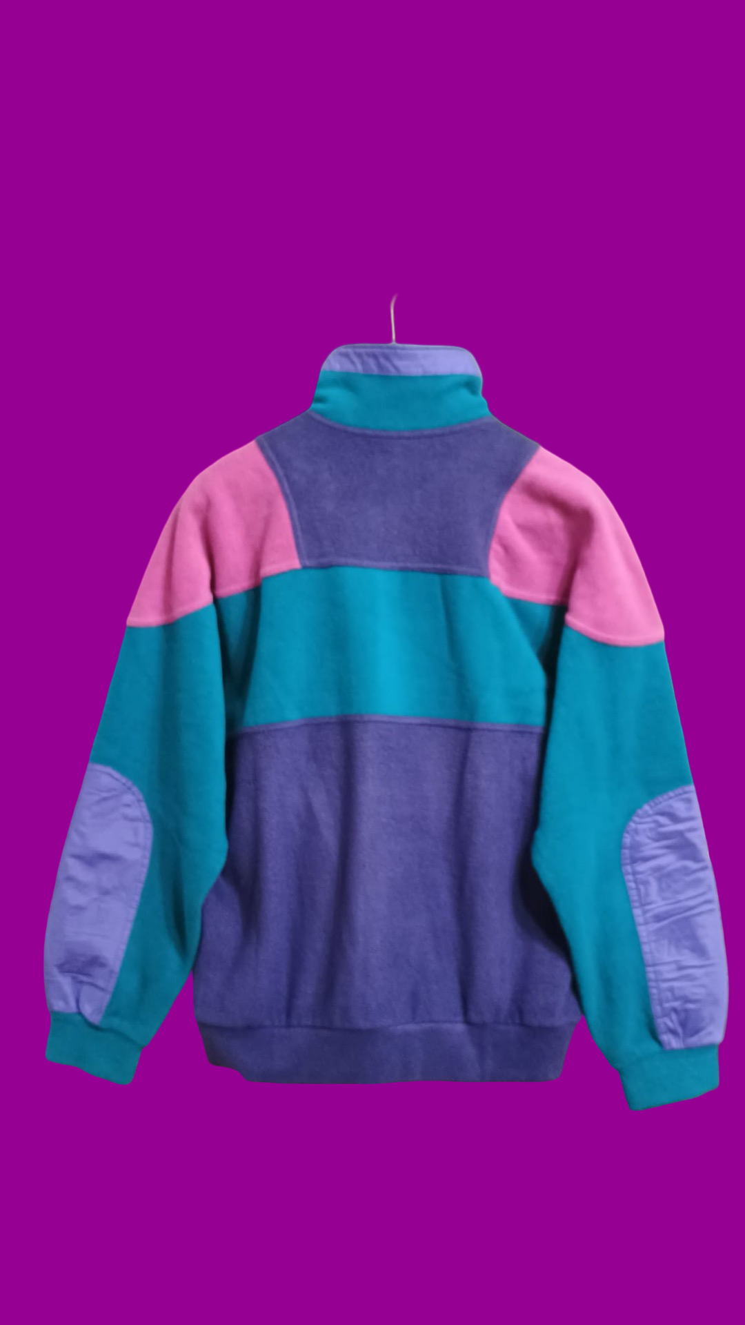 Vintage Multicolor Fantasy 90's Fleece Unisex Size M