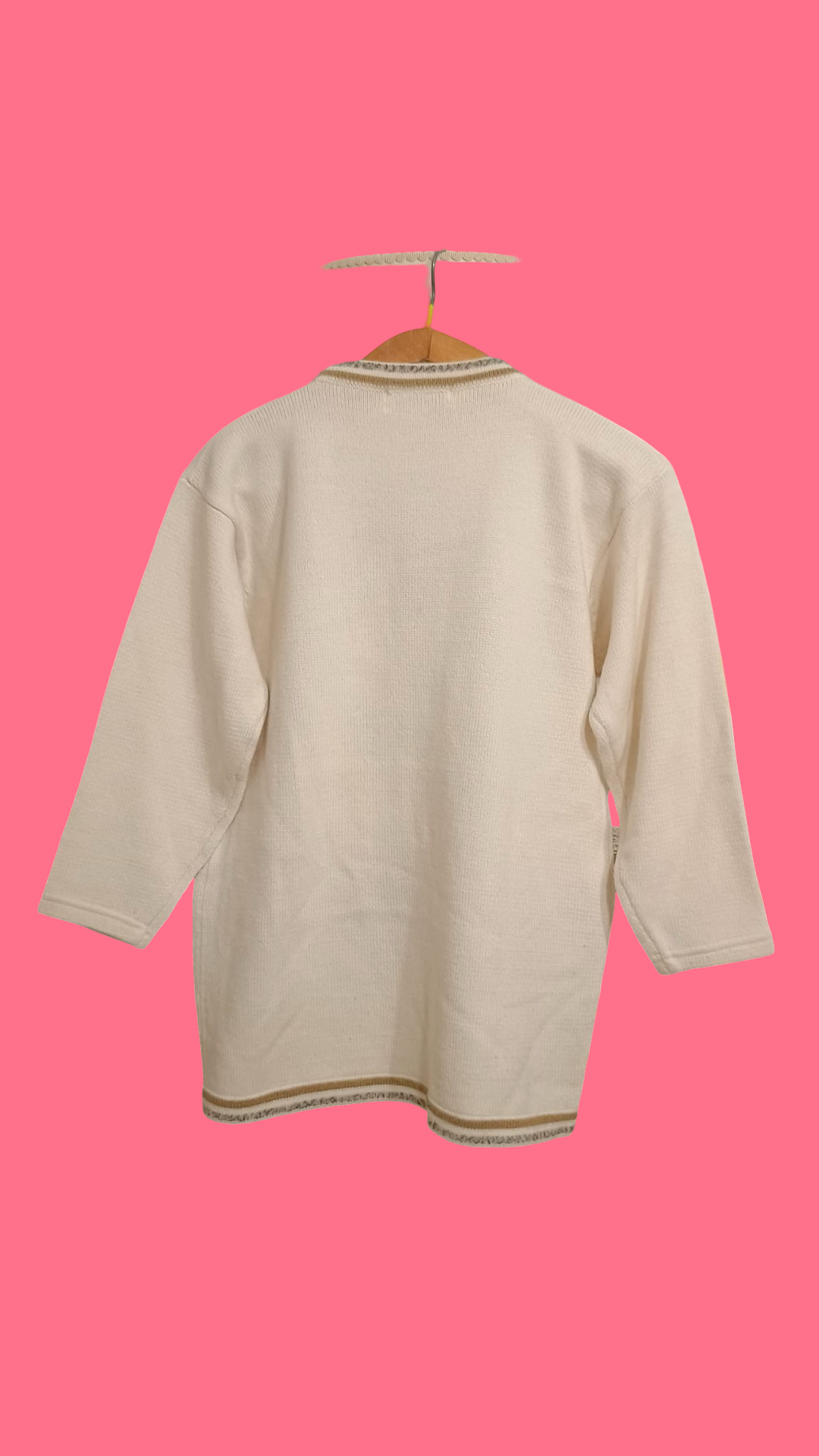 Vintage Multicolor Fantasy 90's Sweater Woman Size L