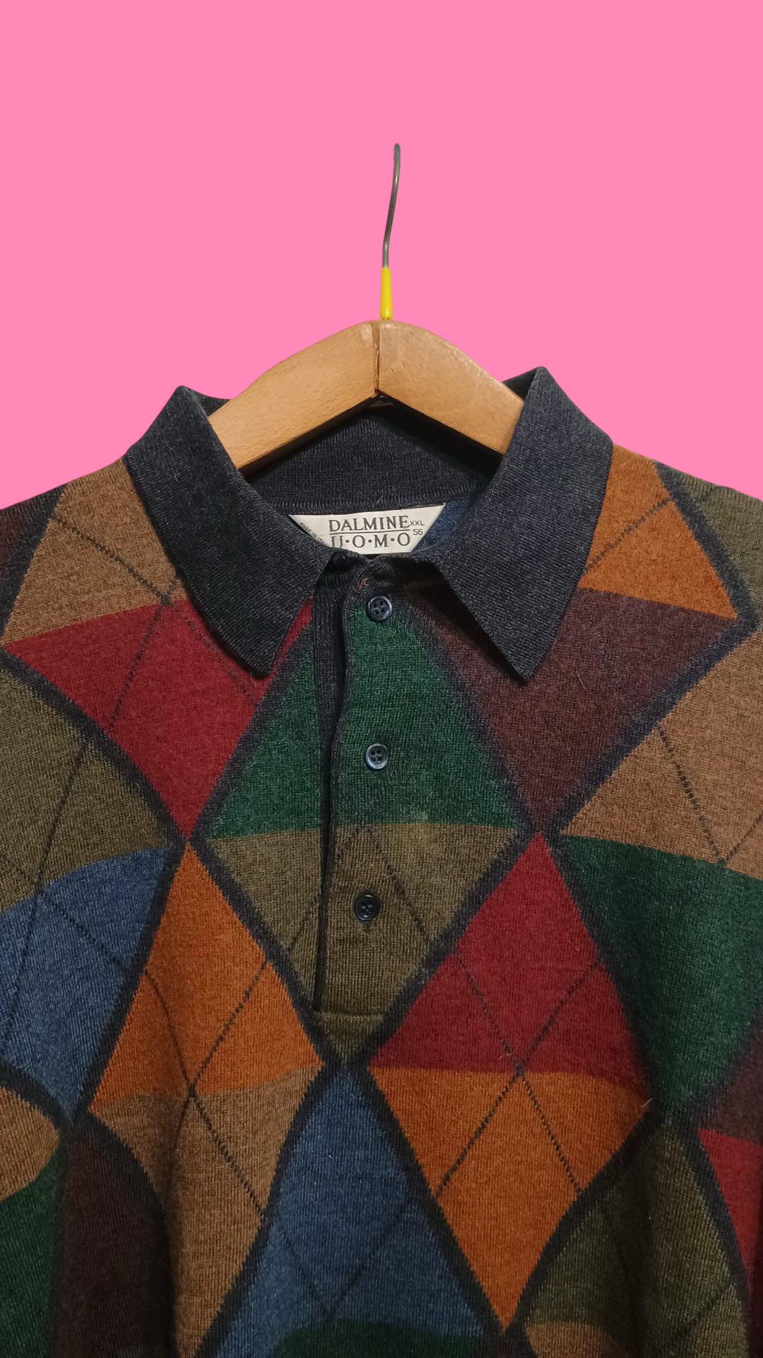 Vintage Multicolor Fantasy 90's Sweater Unisex Size XL