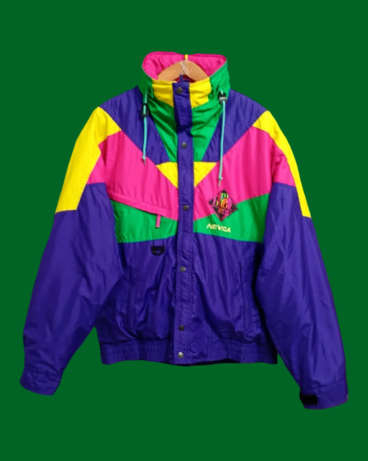Vintage Multicolor Fantasy 90's Jacket Unisex Size M