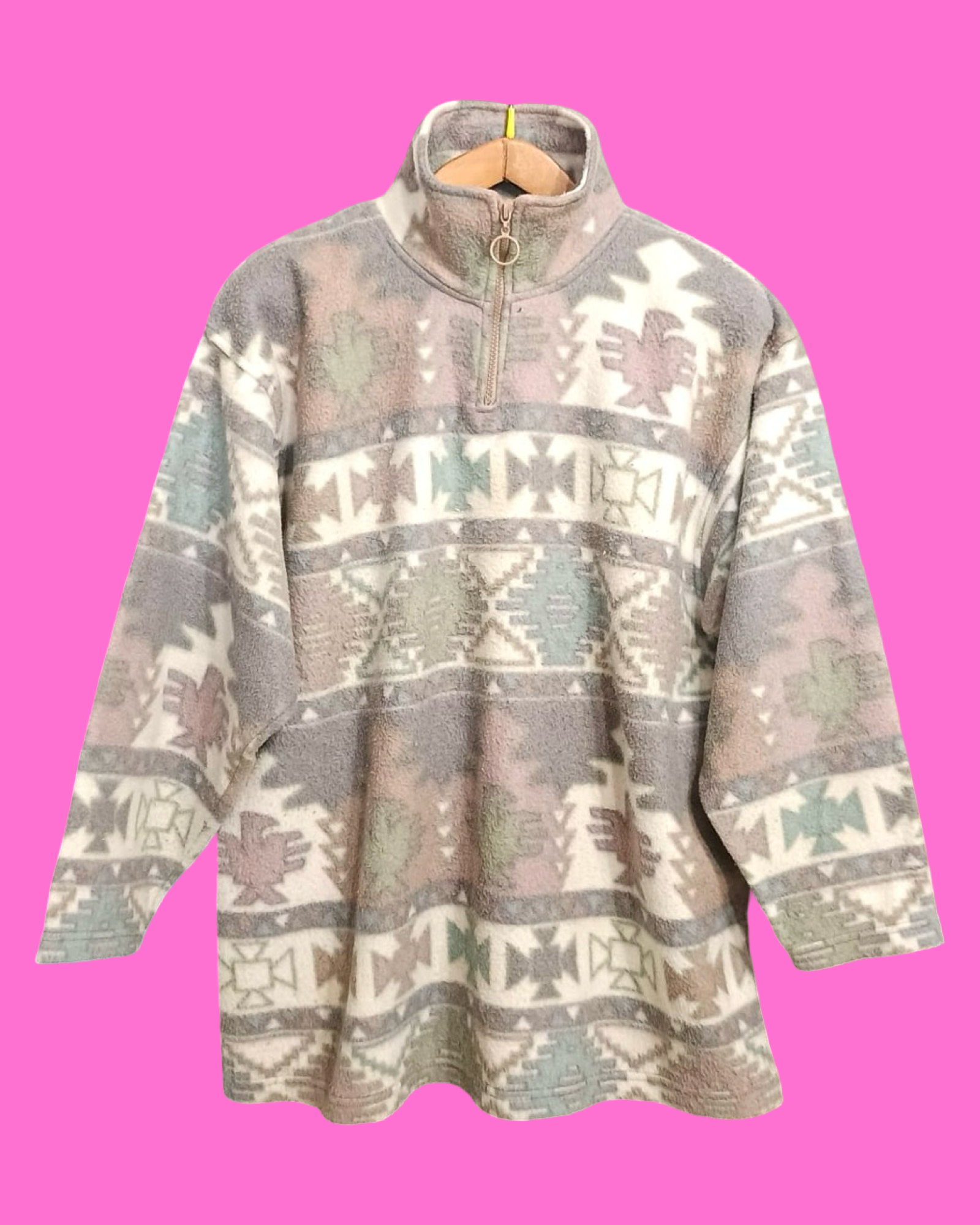 Vintage Multicolor Fantasy 90's Fleece Unisex Size XL