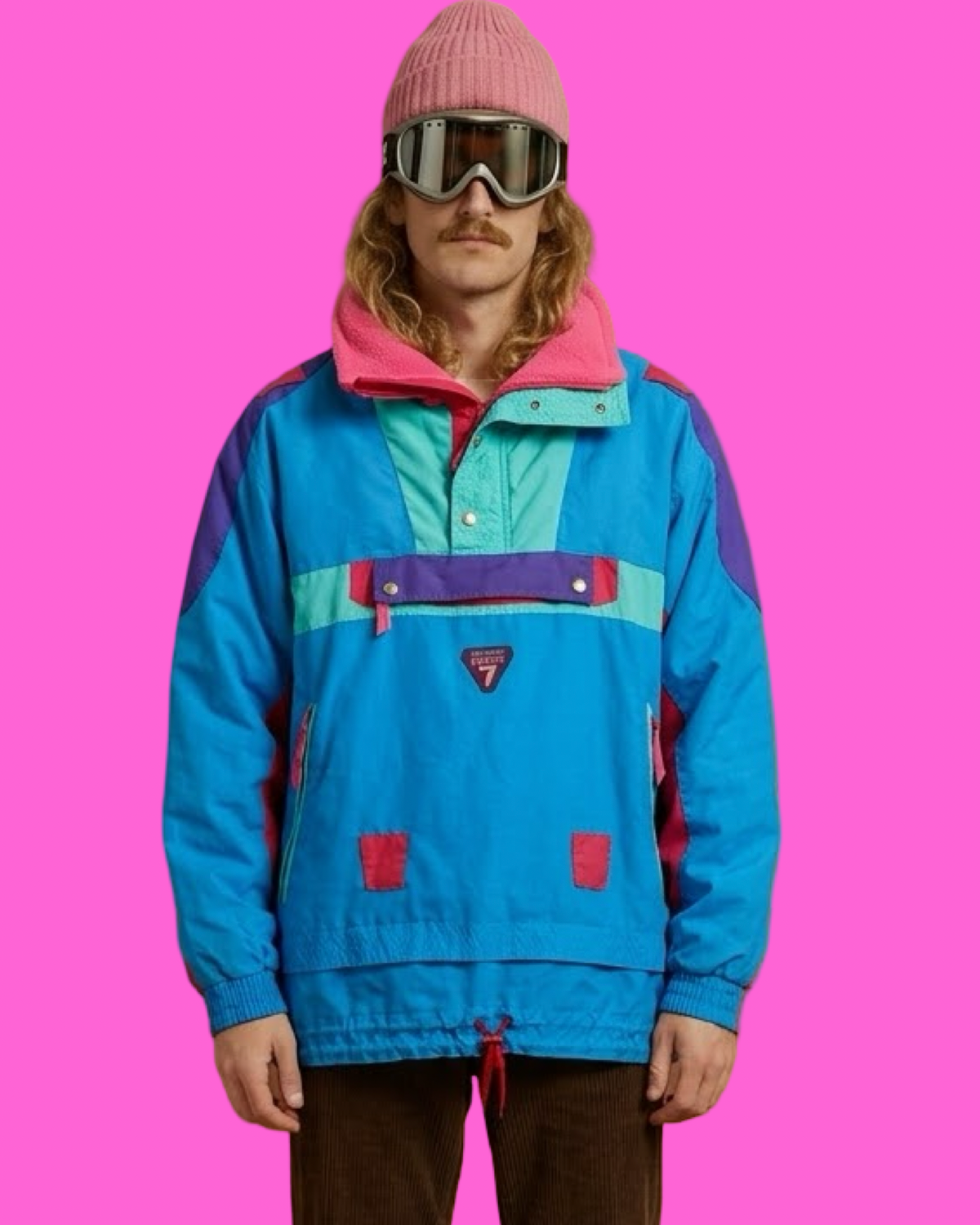 Vintage Multicolor Fantasy 90's Rare Jacket Unisex Size L