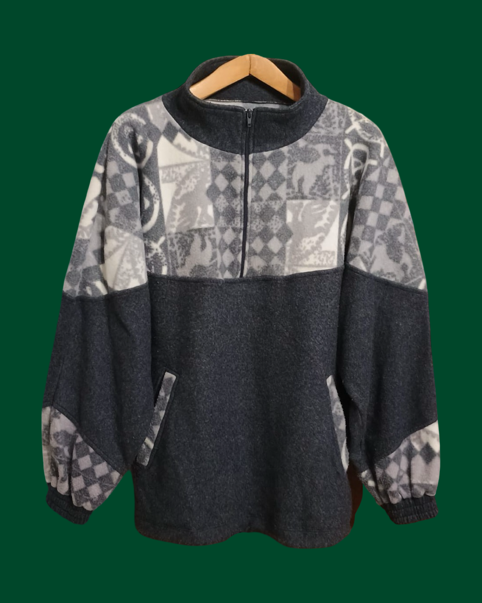 Vintage Multicolor Fantasy 90's Sweatshirt Unisex Size XL