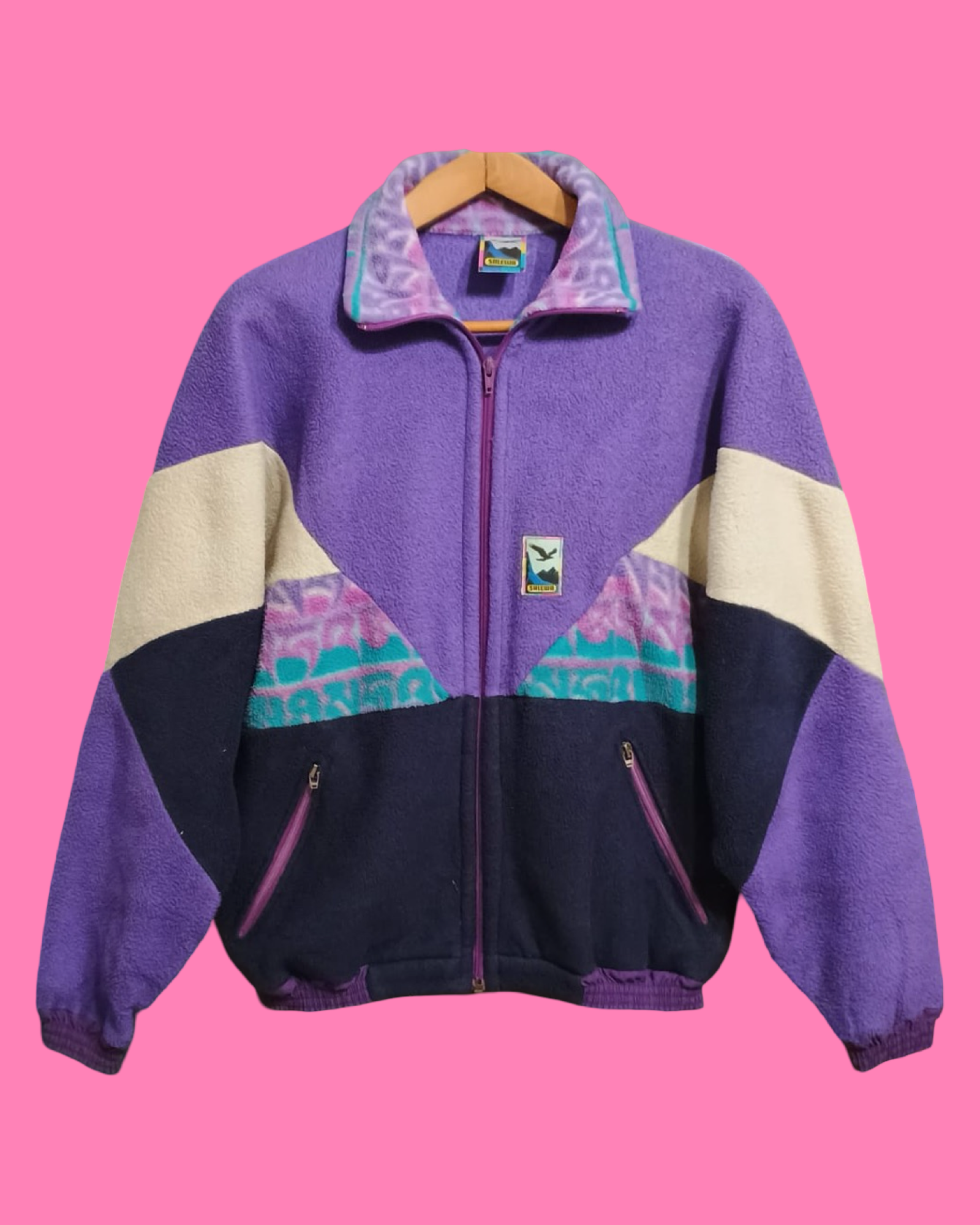 Vintage Multicolor Fantasy 90's Sweatshirt Unisex Size S