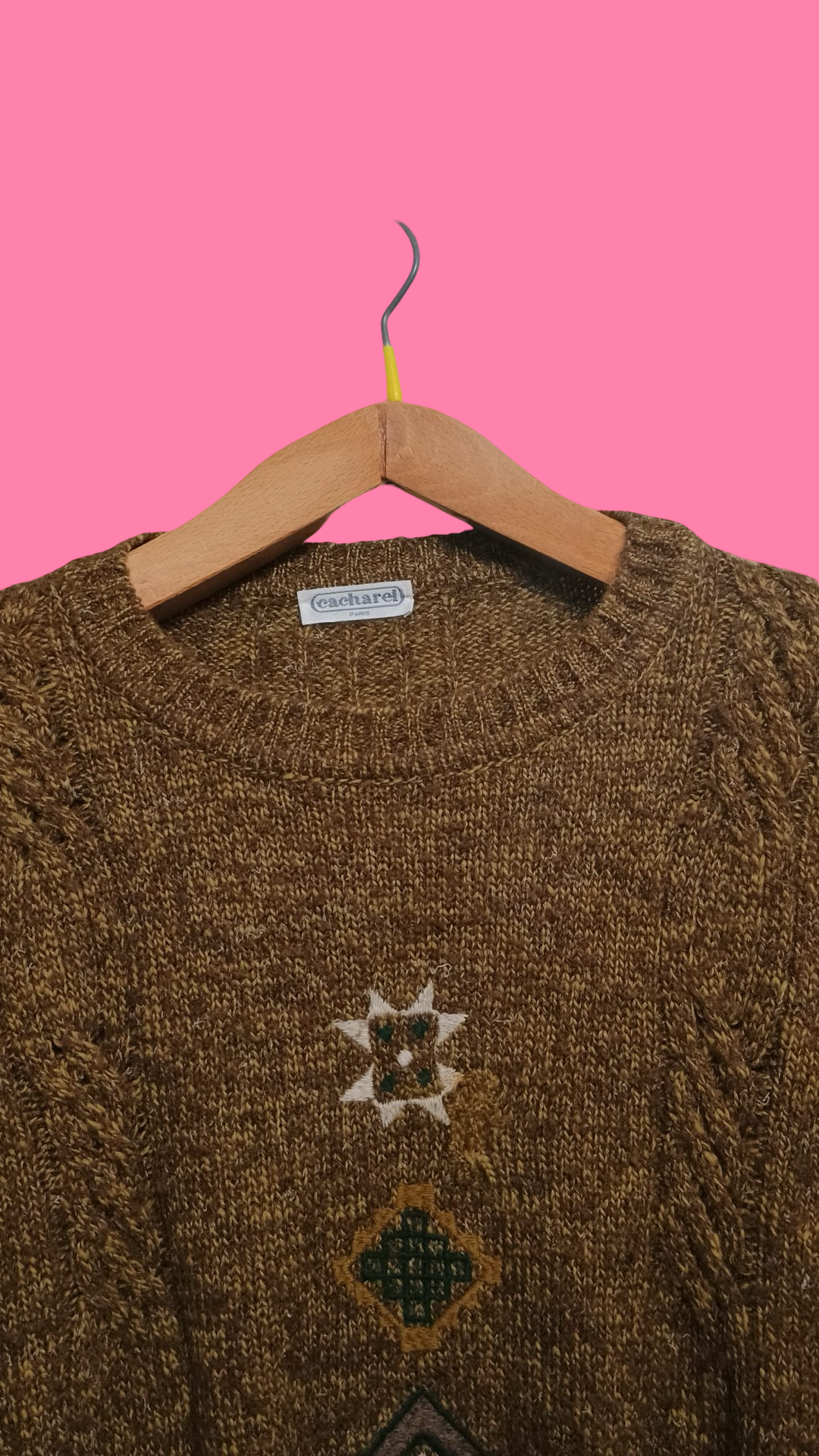 Vintage Multicolor Fantasy 90's Sweater Unisex Size M