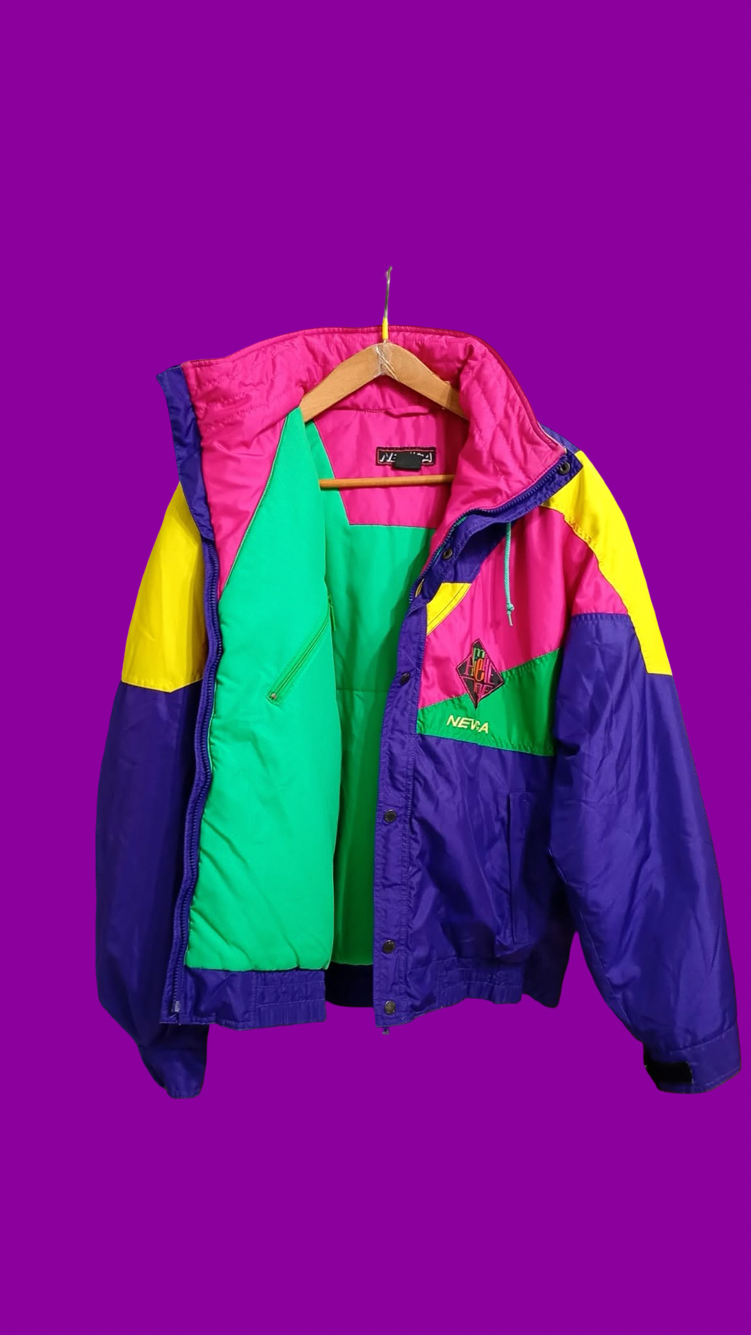 Vintage Multicolor Fantasy 90's Jacket Unisex Size M