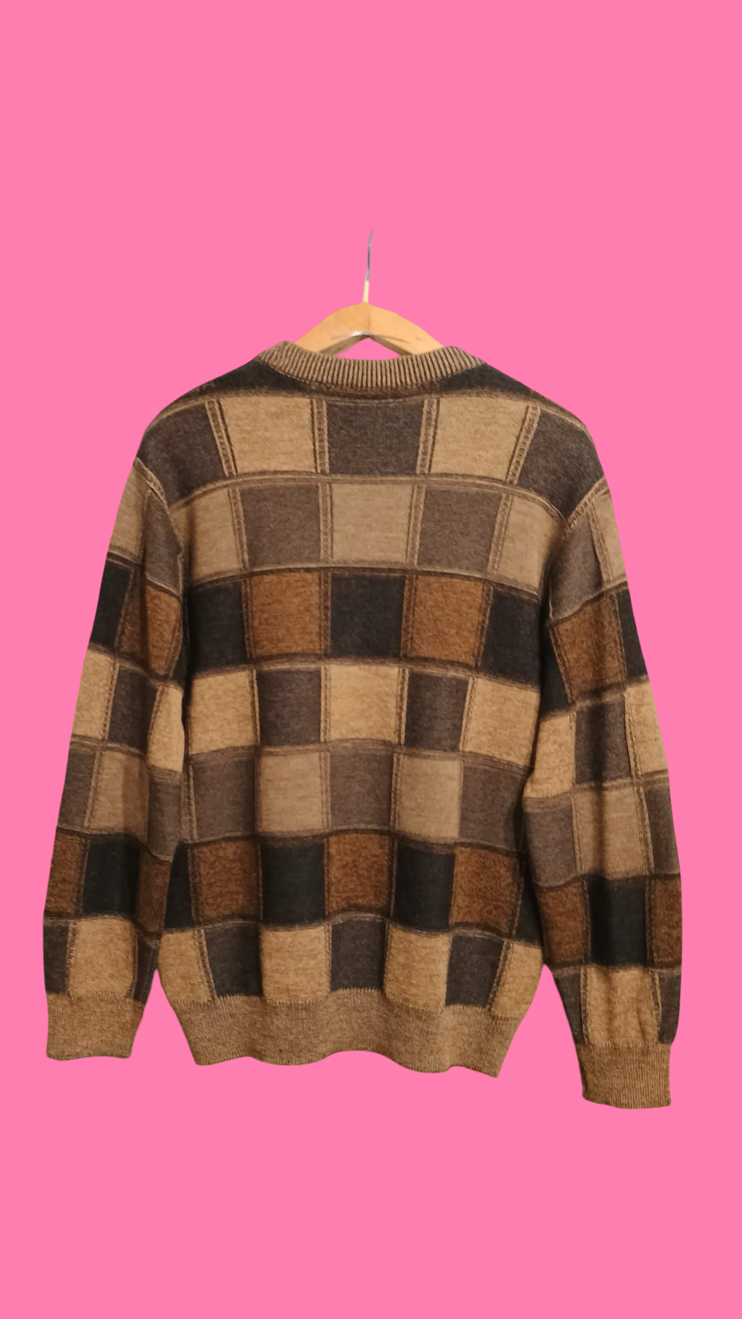 Vintage Multicolor Fantasy 90's Sweater Unisex Size L