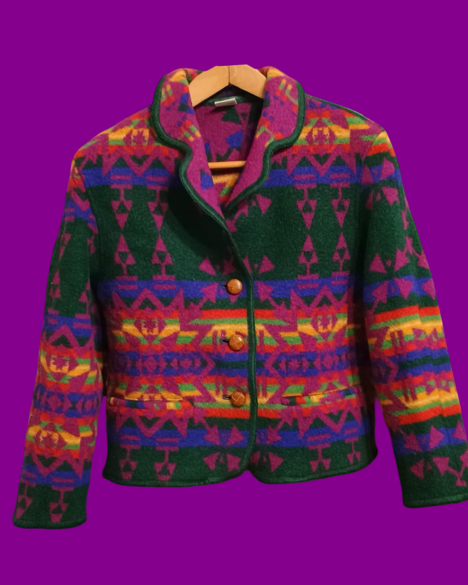 Vintage Multicolor Fantasy 90's Jacket Unisex Size M