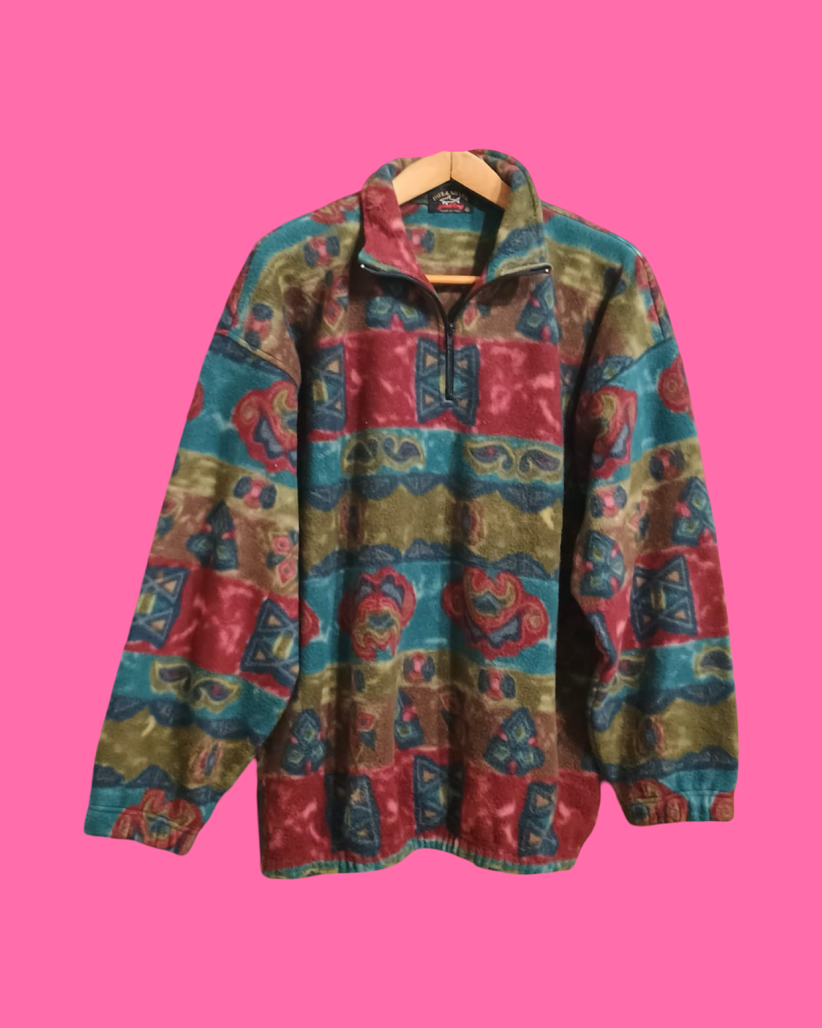 Vintage Multicolor Fantasy 90's Sweatshirt Unisex Size XL