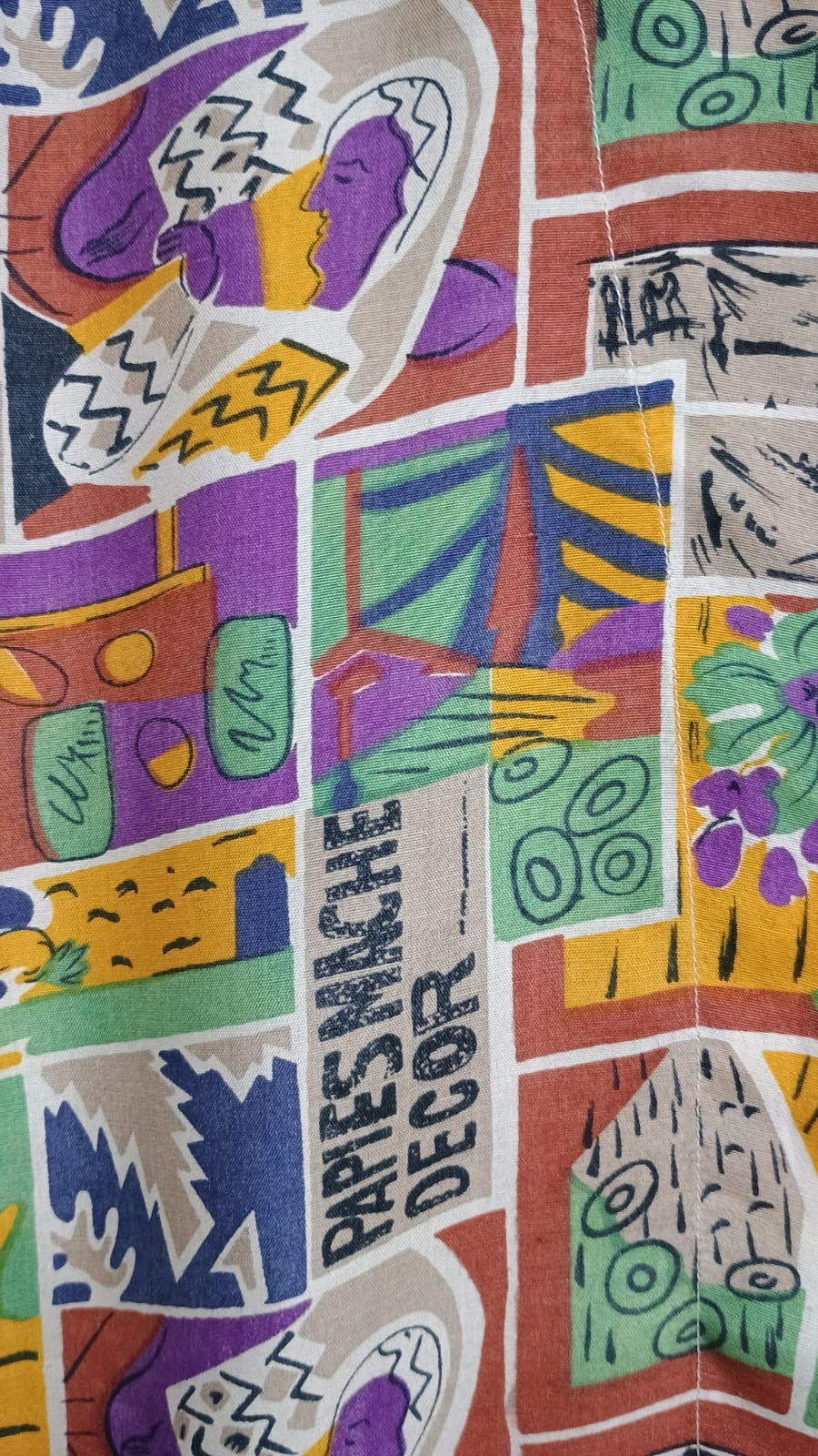 Vintage Multicolor Fantasy 90's Shirt Unisex Size M