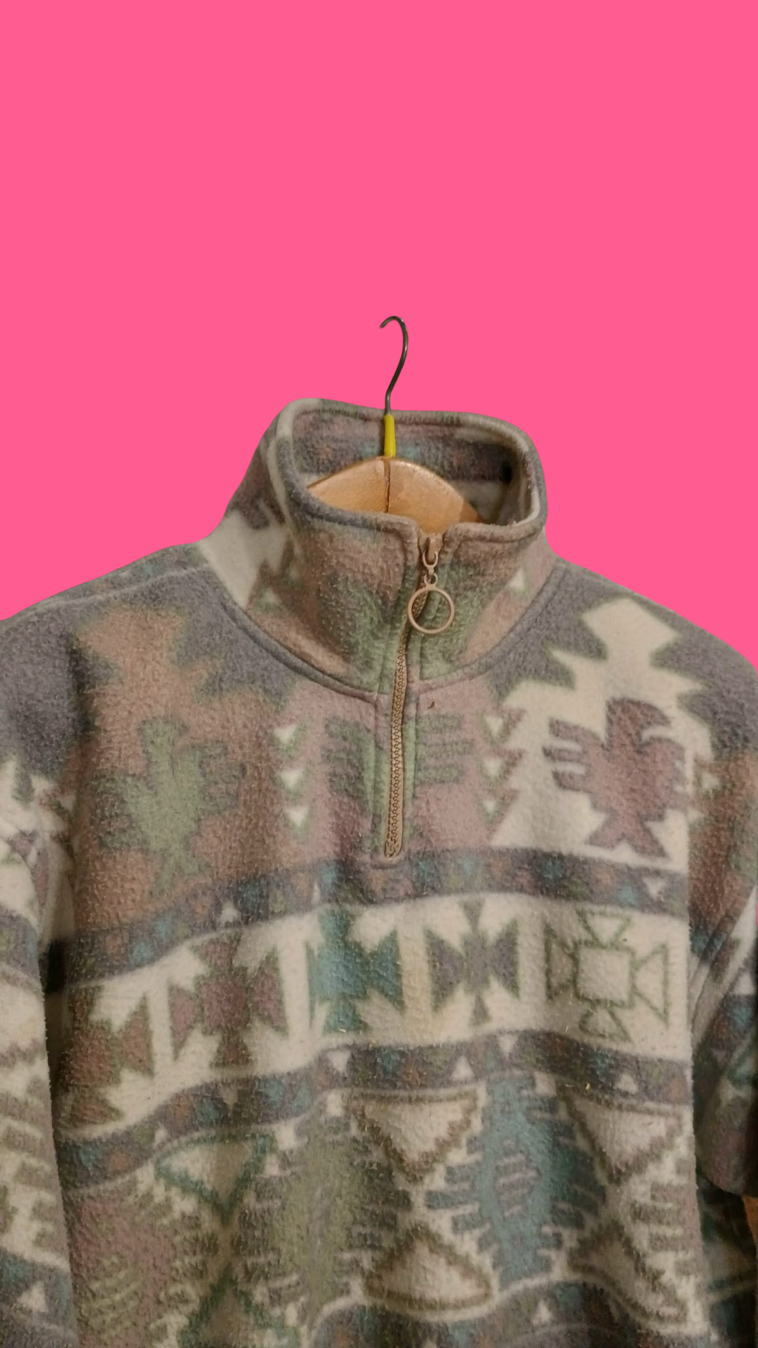 Vintage Multicolor Fantasy 90's Fleece Unisex Size XL