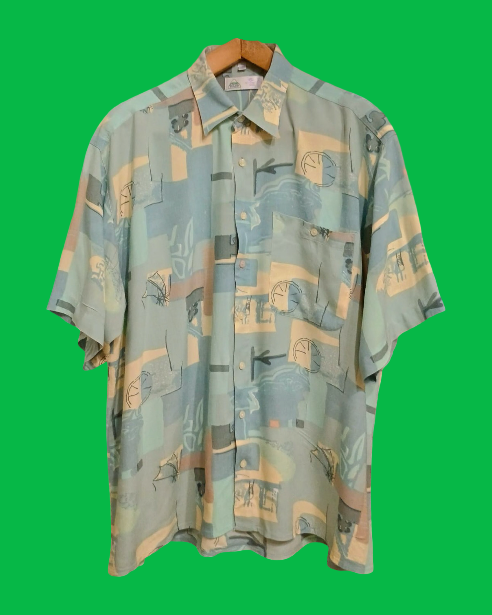 Vintage Multicolor Fantasy 90's Shirt Unisex Size XXL