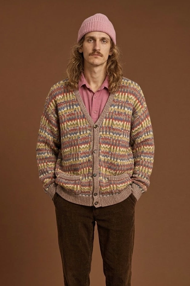 Vintage Multicolor Fantasy 90's Sweater Unisex Size XL