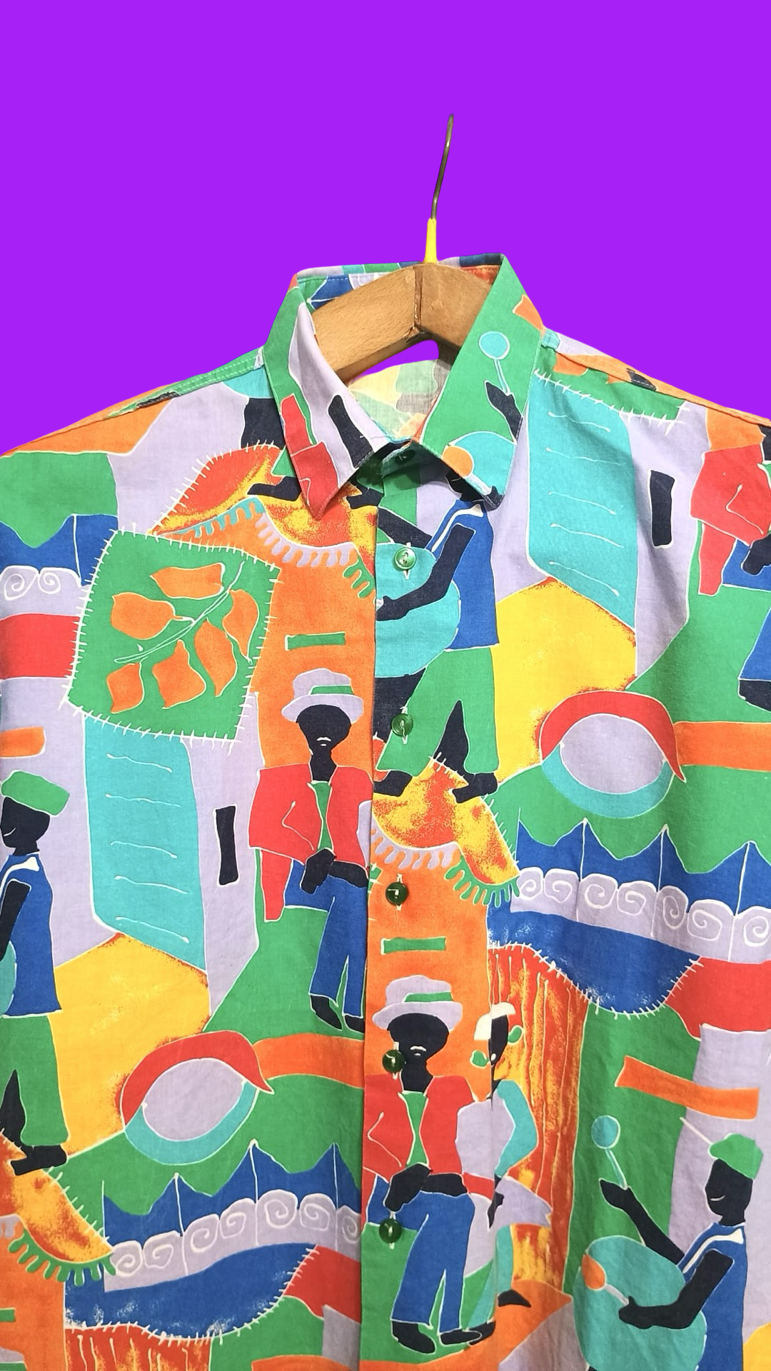 Vintage Multicolor Fantasy 90's Shirt Unisex Size S