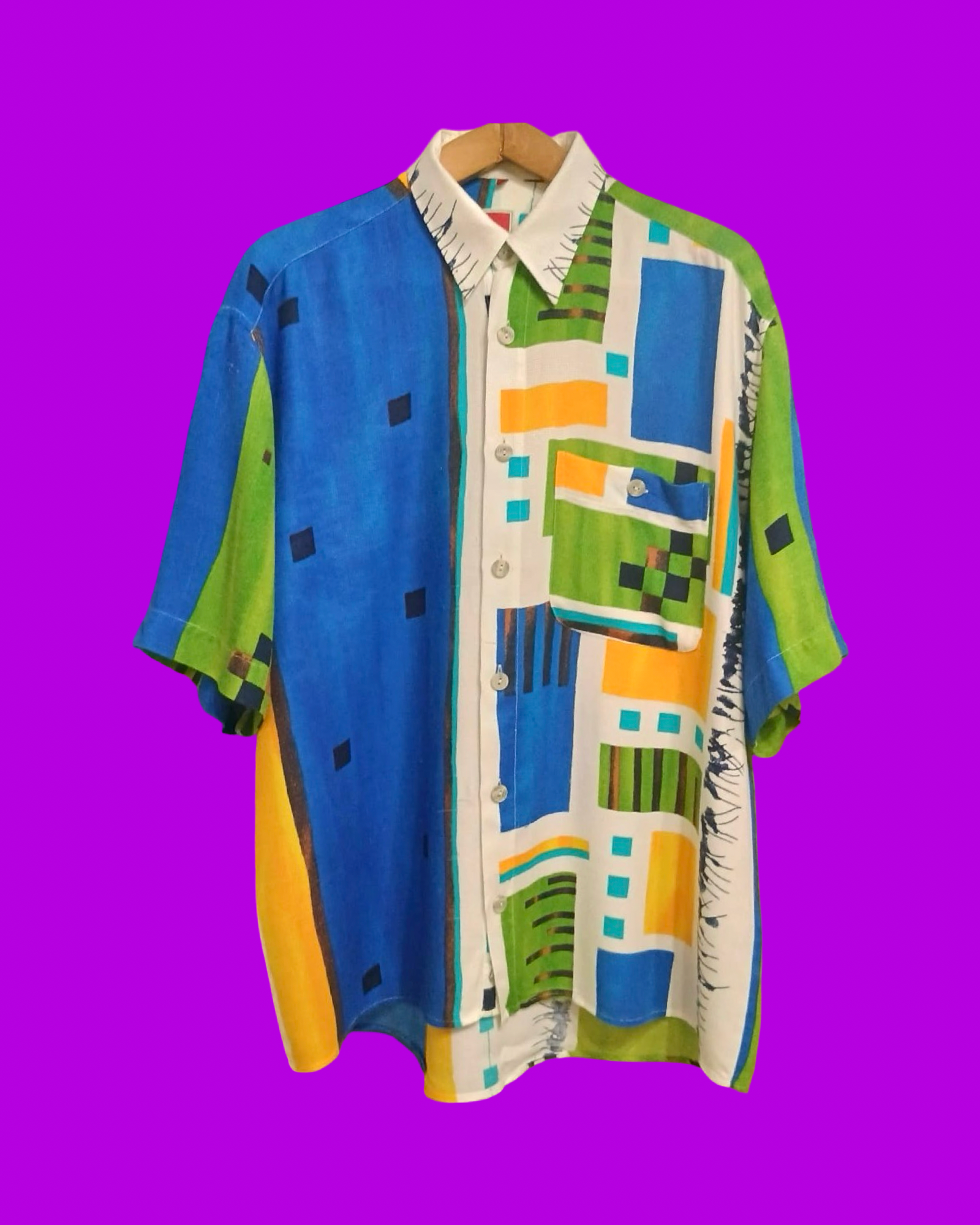 Vintage Multicolor Fantasy 90's Shirt Unisex Size L