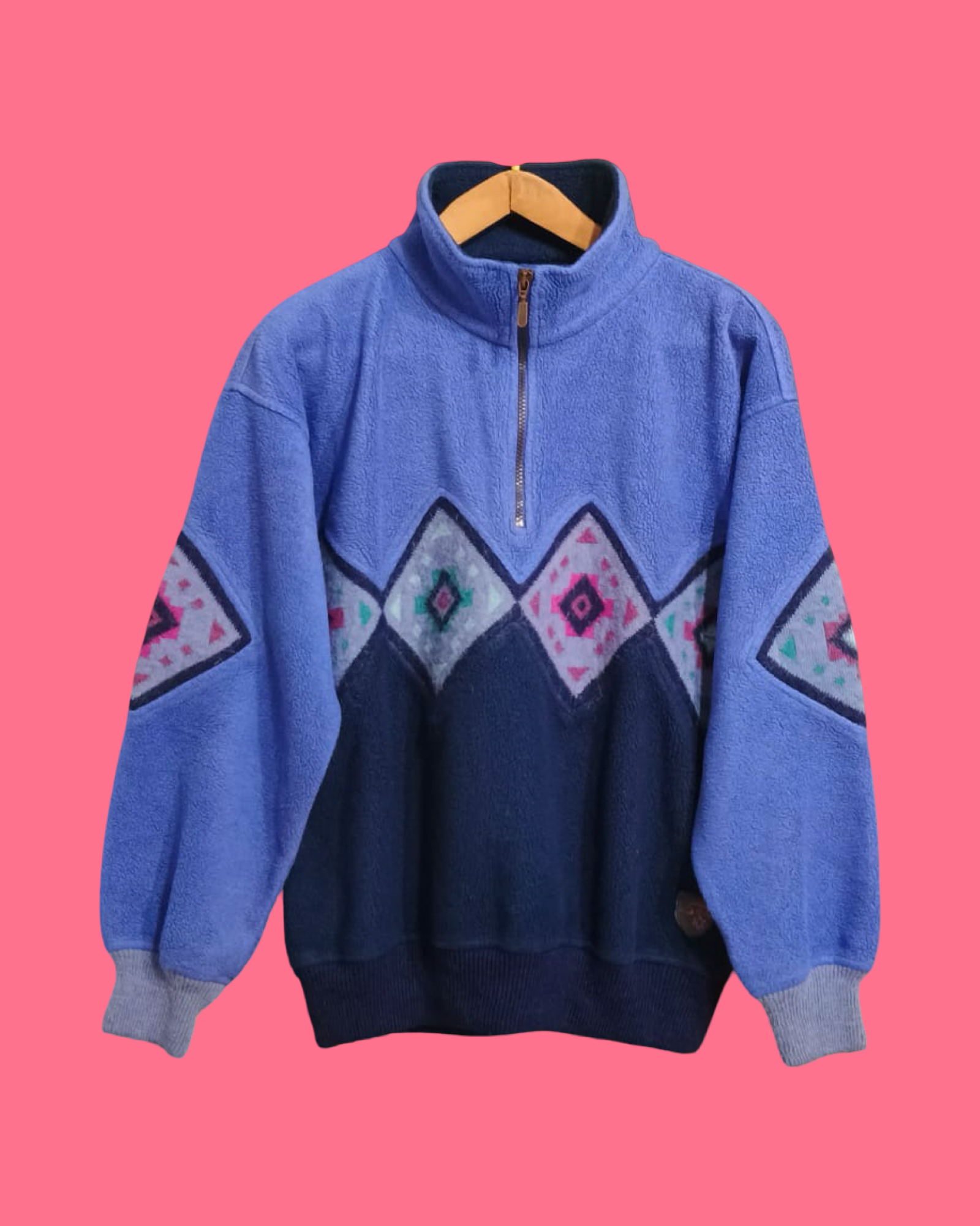 Vintage Multicolor Fantasy 90's Sweatshirt Unisex Size M