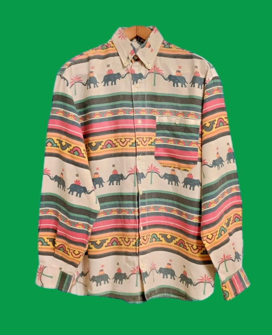 Vintage Multicolor Fantasy 90's Shirt Unisex Size XL