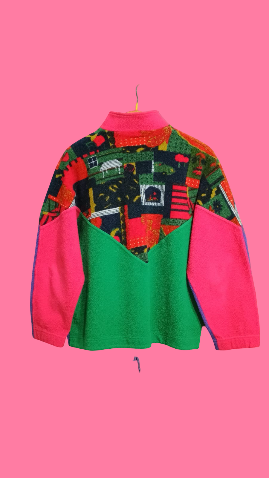 Vintage Multicolor Fantasy 90's Sweatshirt Unisex Size S