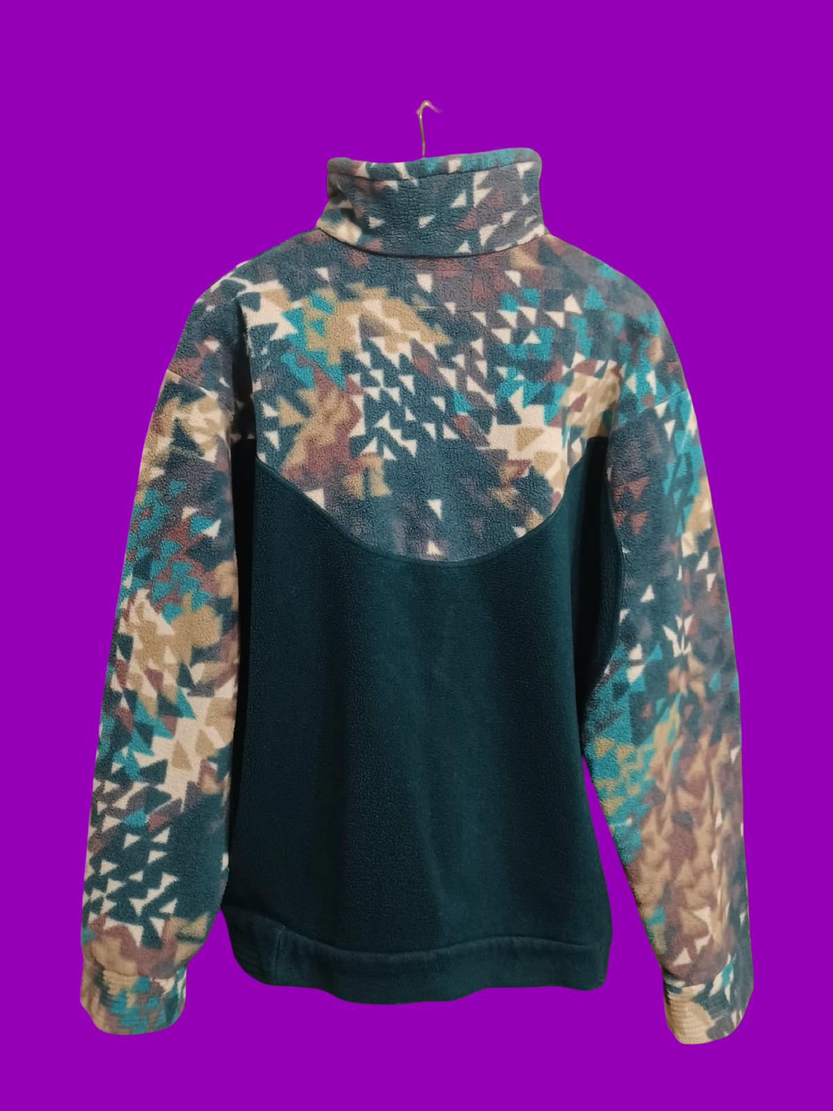 Vintage Multicolor Fantasy 90's Rare Fleece Unisex Size L