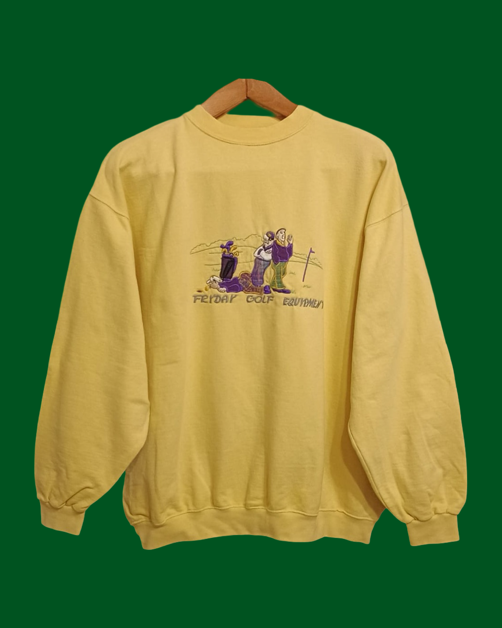 Vintage Multicolor Fantasy 90's Sweatshirt Unisex Size L