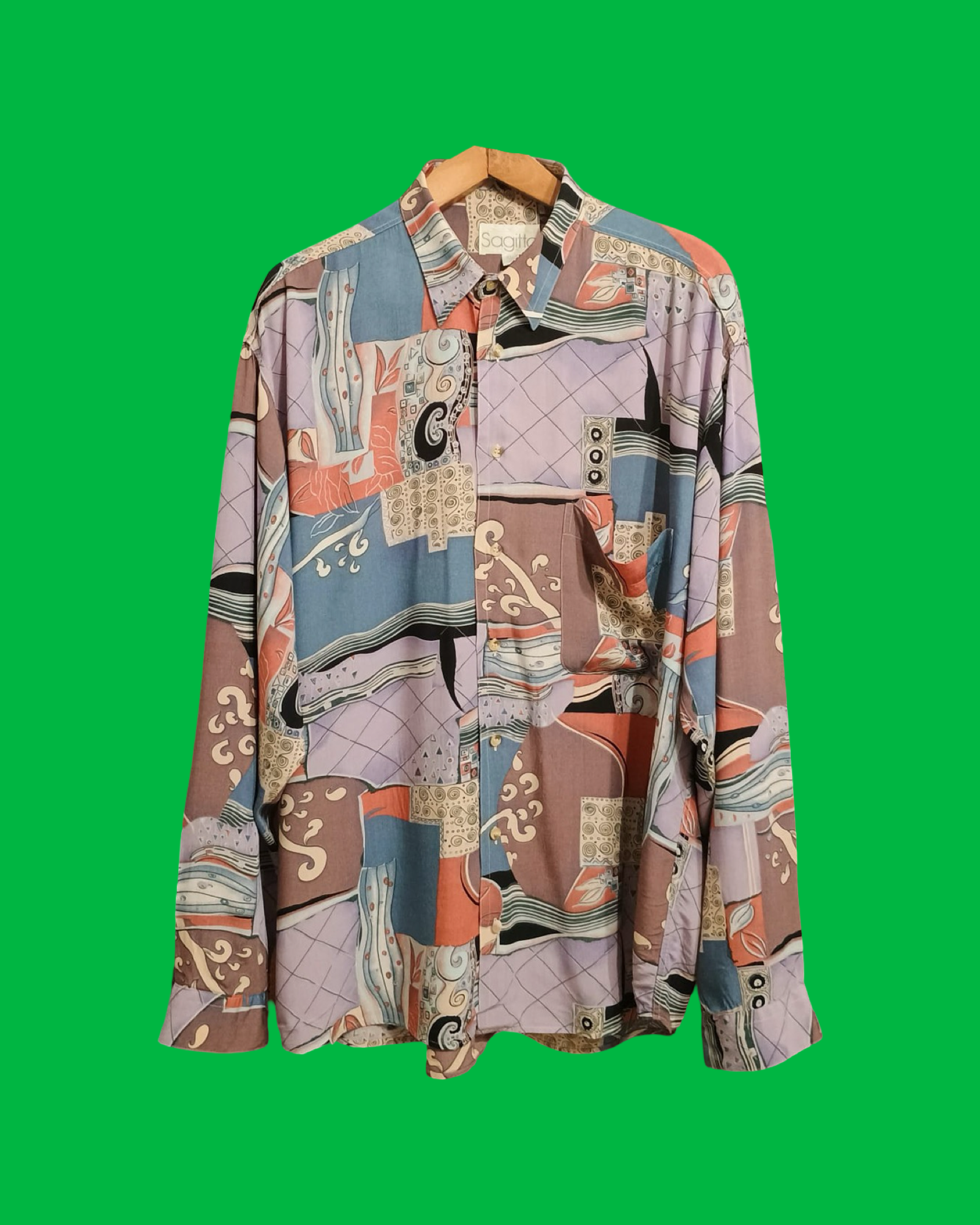 Vintage Multicolor Fantasy 90's Shirt Unisex Size XL