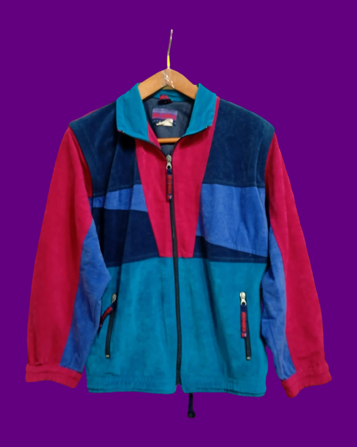 Vintage Multicolor Fantasy 90's Fleece Unisex Size M