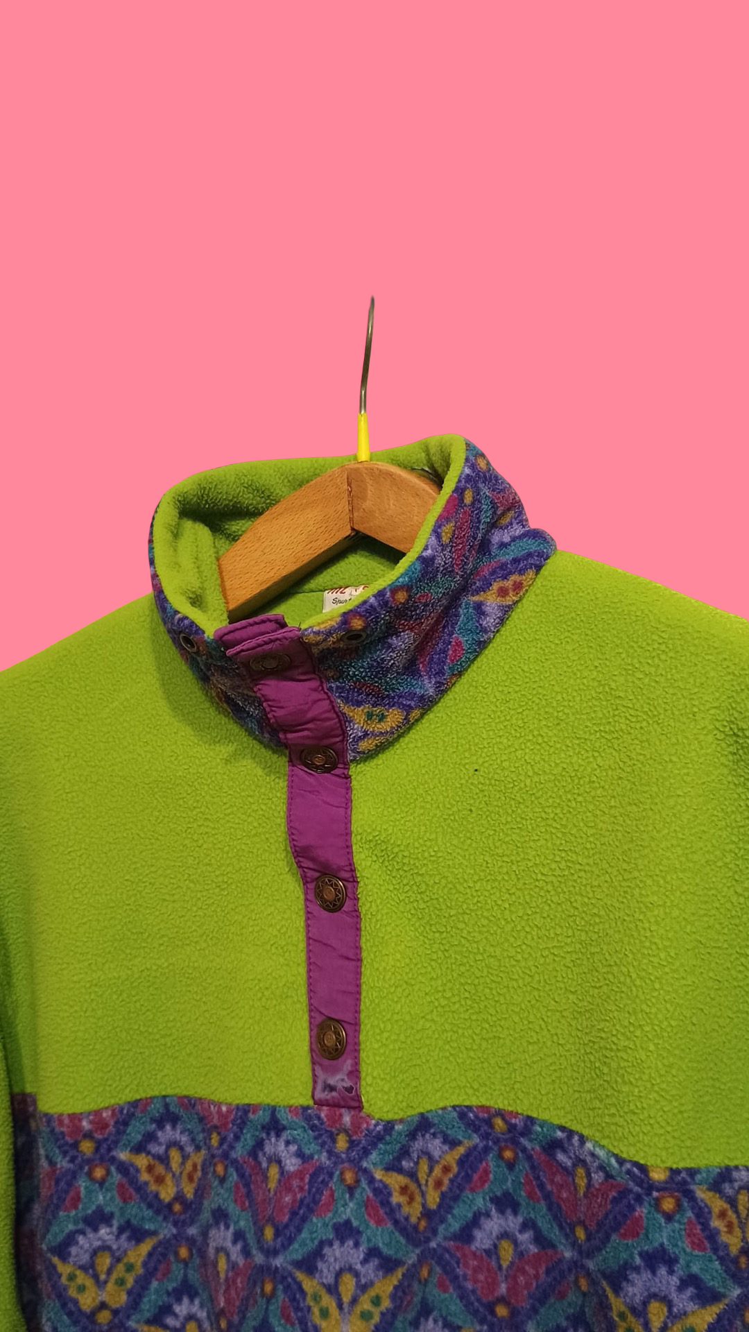 Vintage Multicolor Fantasy 90's Sweatshirt Unisex Size M