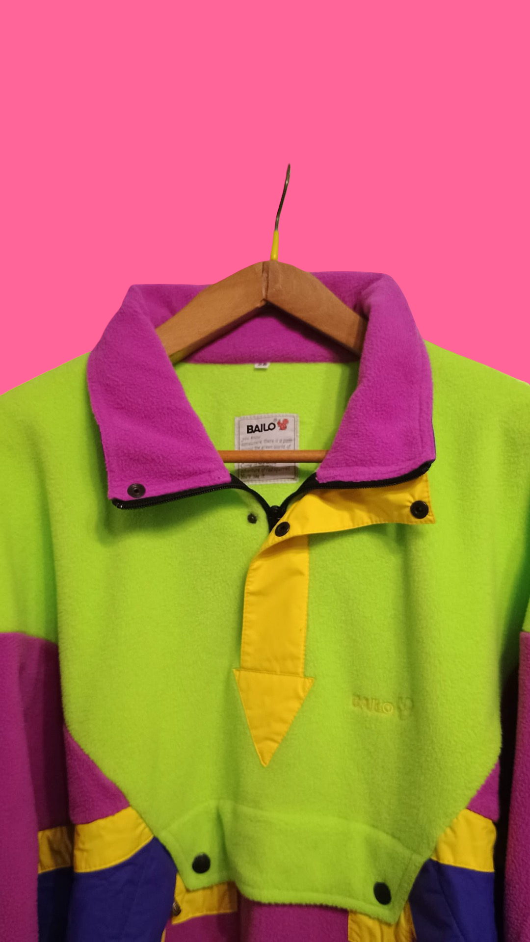 Vintage Multicolor Fantasy 90's Fleece Unisex Size XL