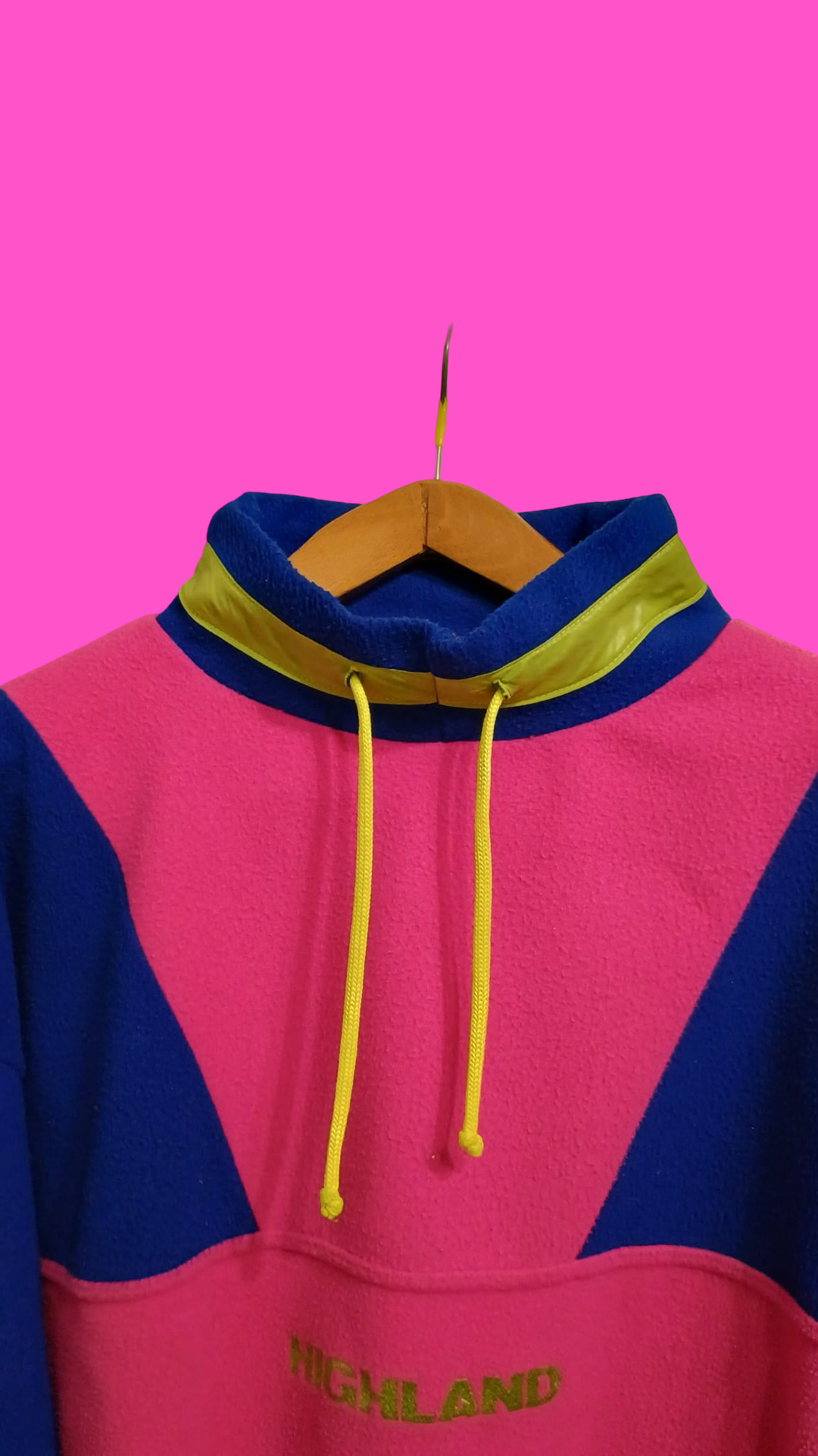 Vintage Multicolor Fantasy 90's Fleece Unisex Size L