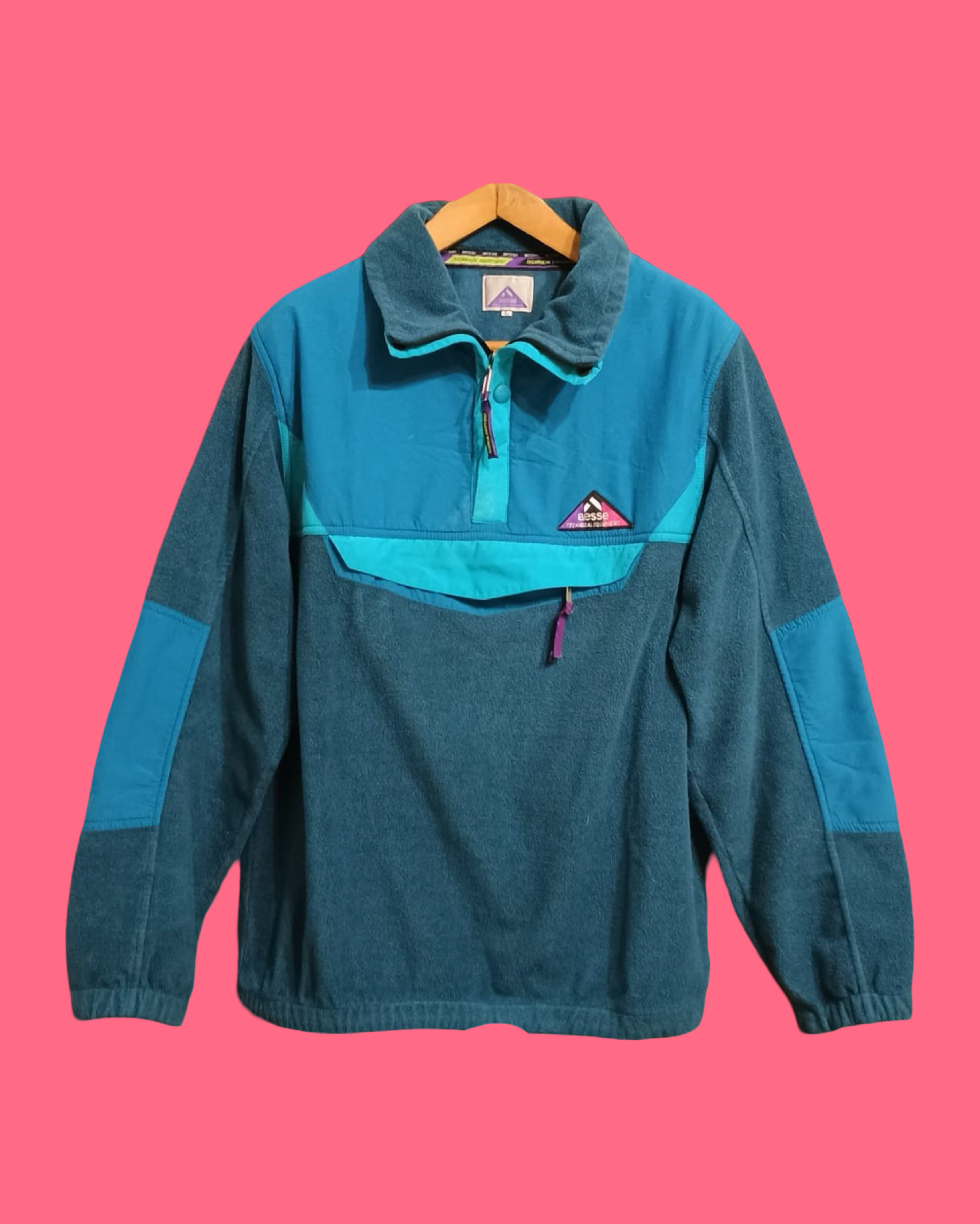 Vintage Multicolor Fantasy 90's Sweatshirt Unisex Size L