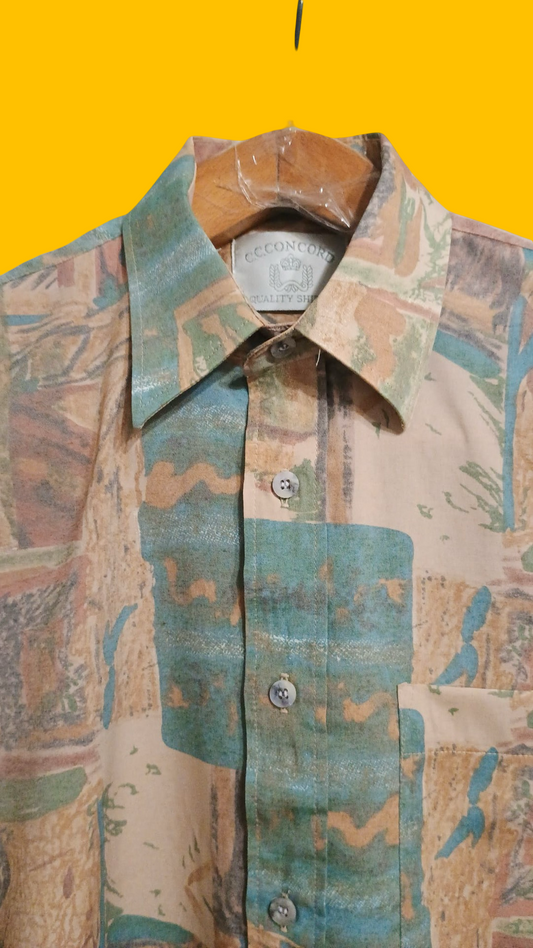 Vintage Multicolor Fantasy 90's Shirt Unisex Size L
